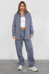 Tayler Plush Fleece Oversized Shacket
