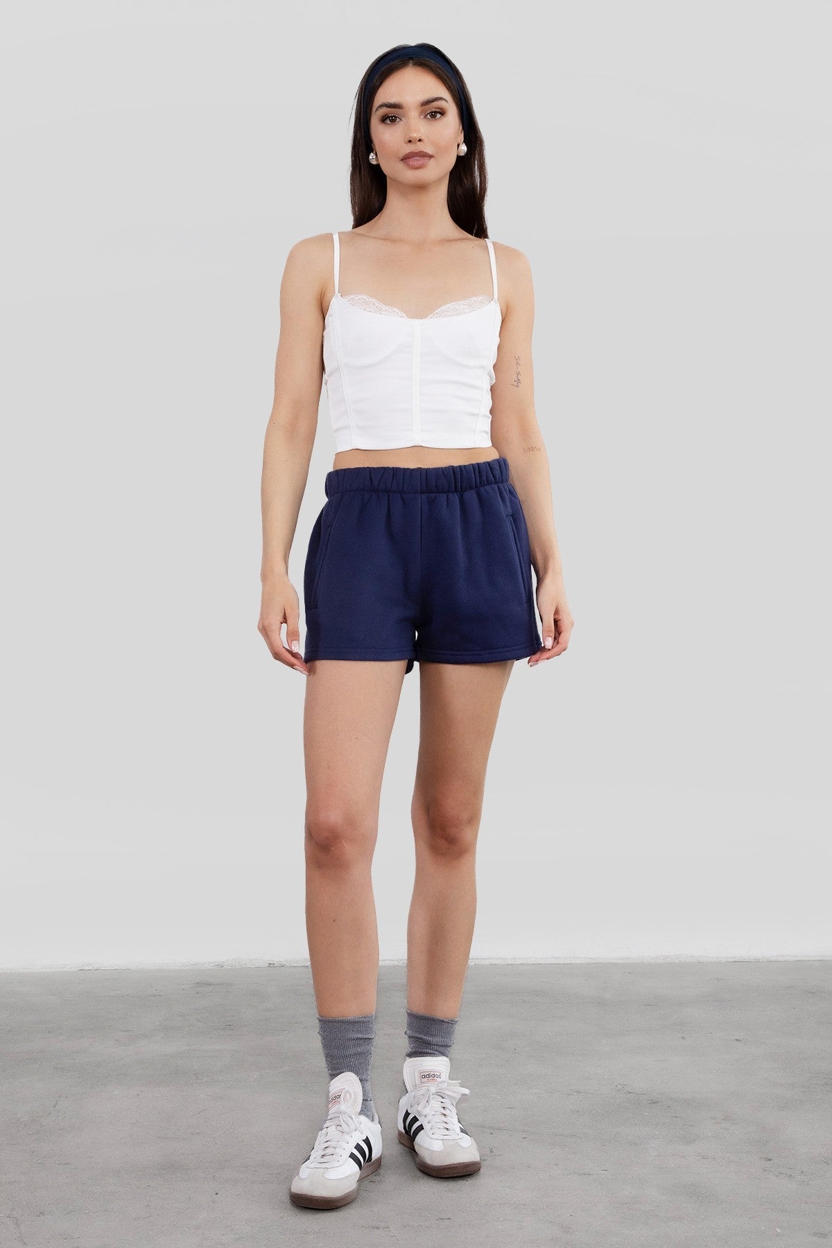 Momo Plush Fleece Casual High Waist Shorts [Partial Pre-order]