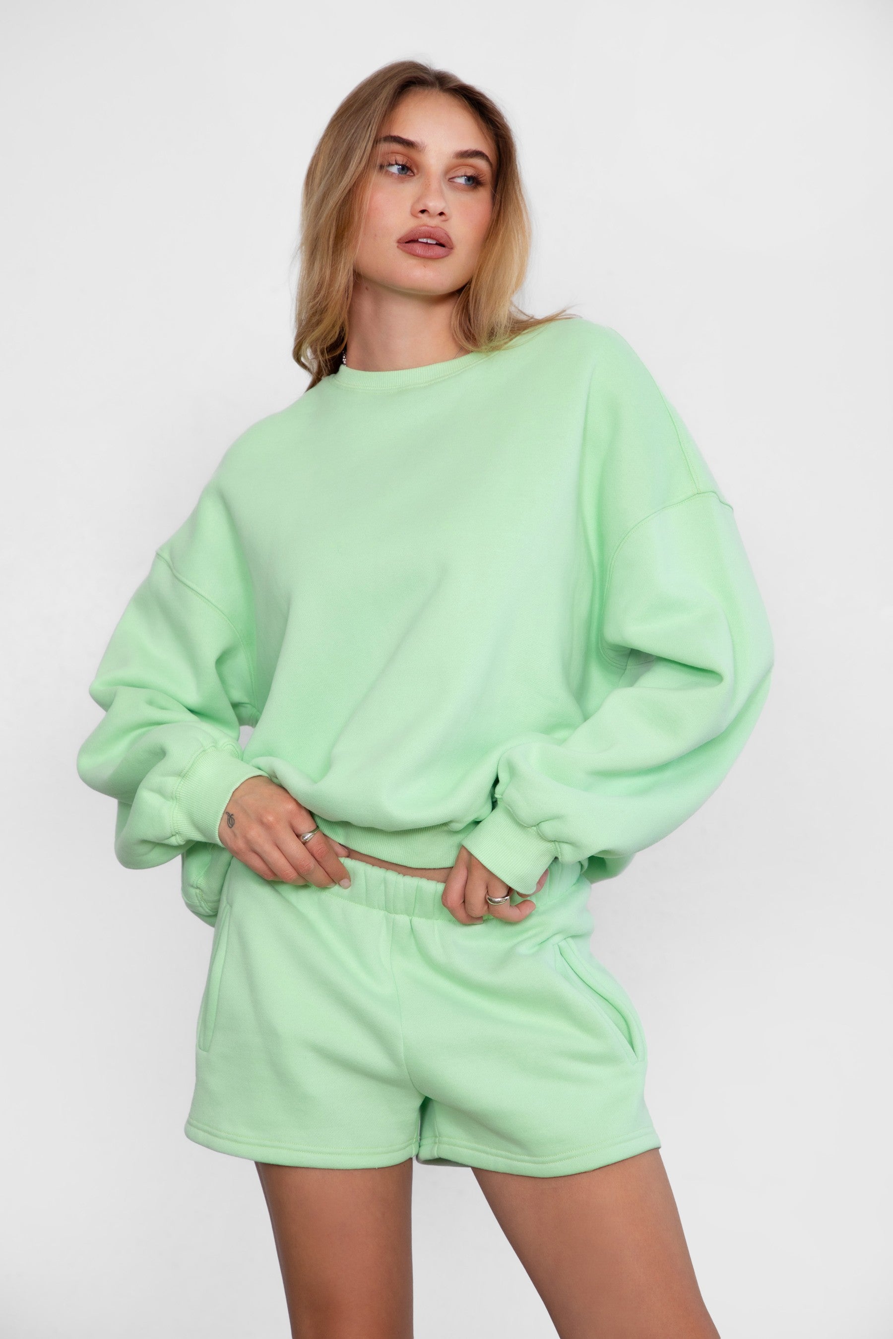 Momo Plush Fleece Casual High Waist Shorts [Partial Pre-order]