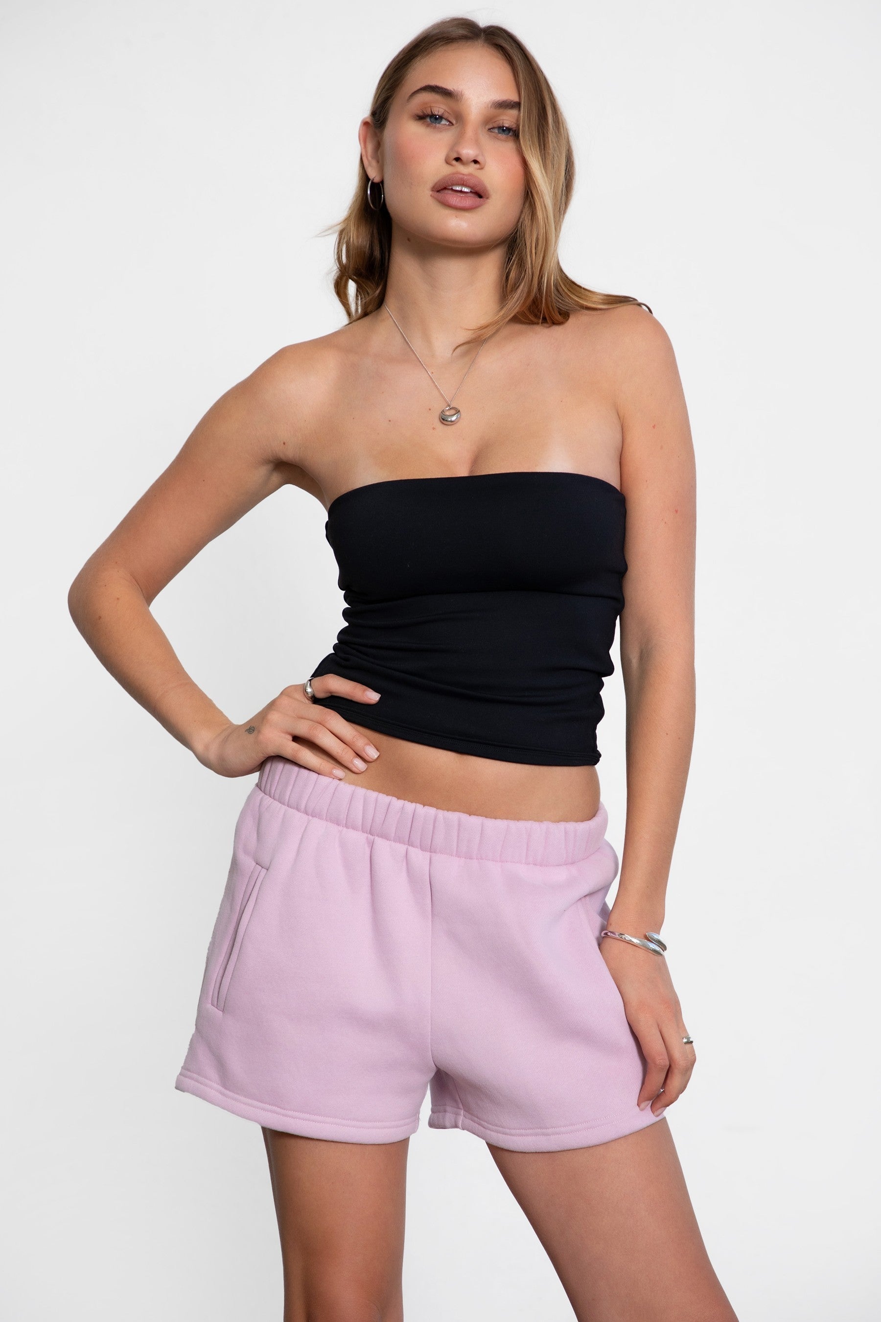 Momo Plush Fleece Casual High Waist Shorts [Partial Pre-order]