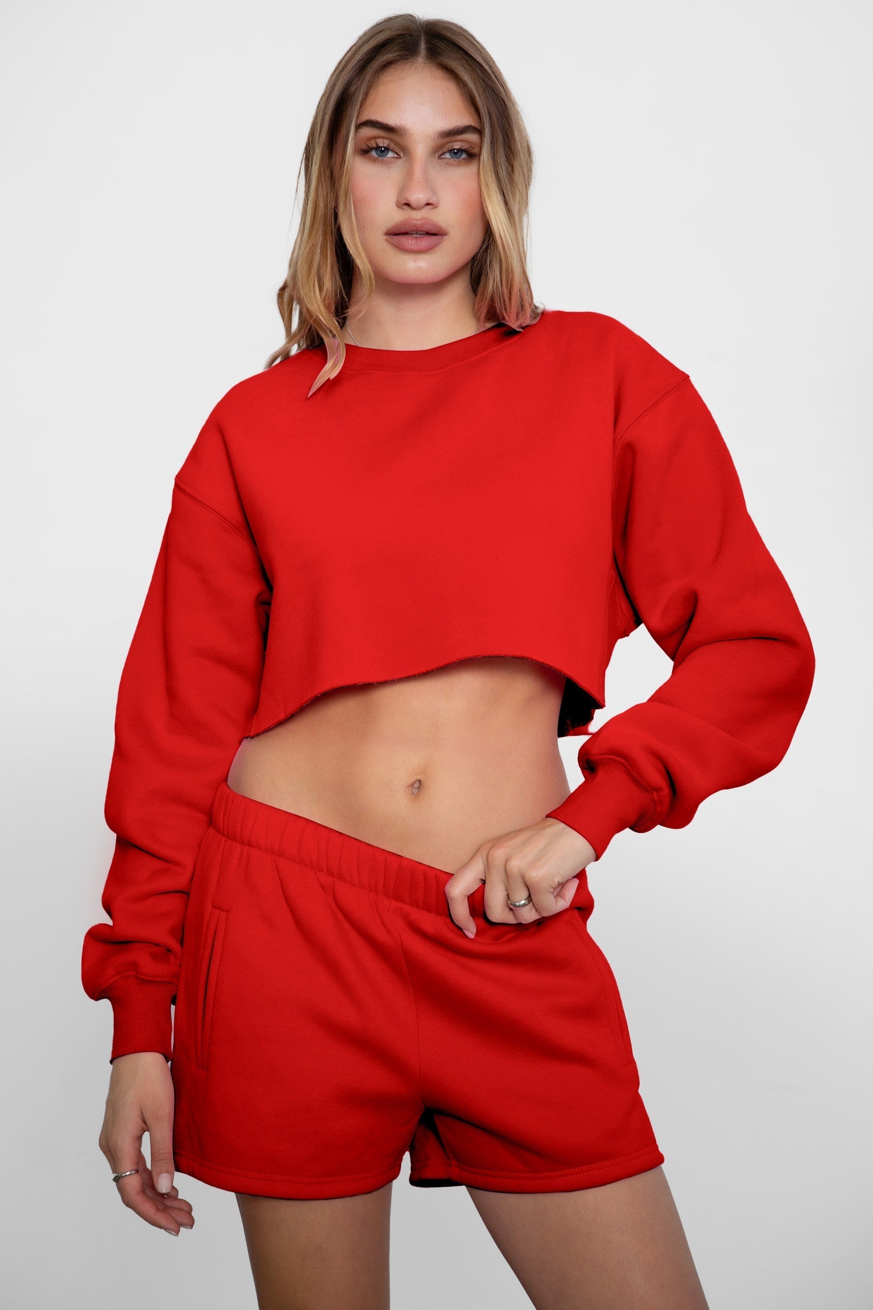 Momo Plush Fleece Casual High Waist Shorts [Partial Pre-order]