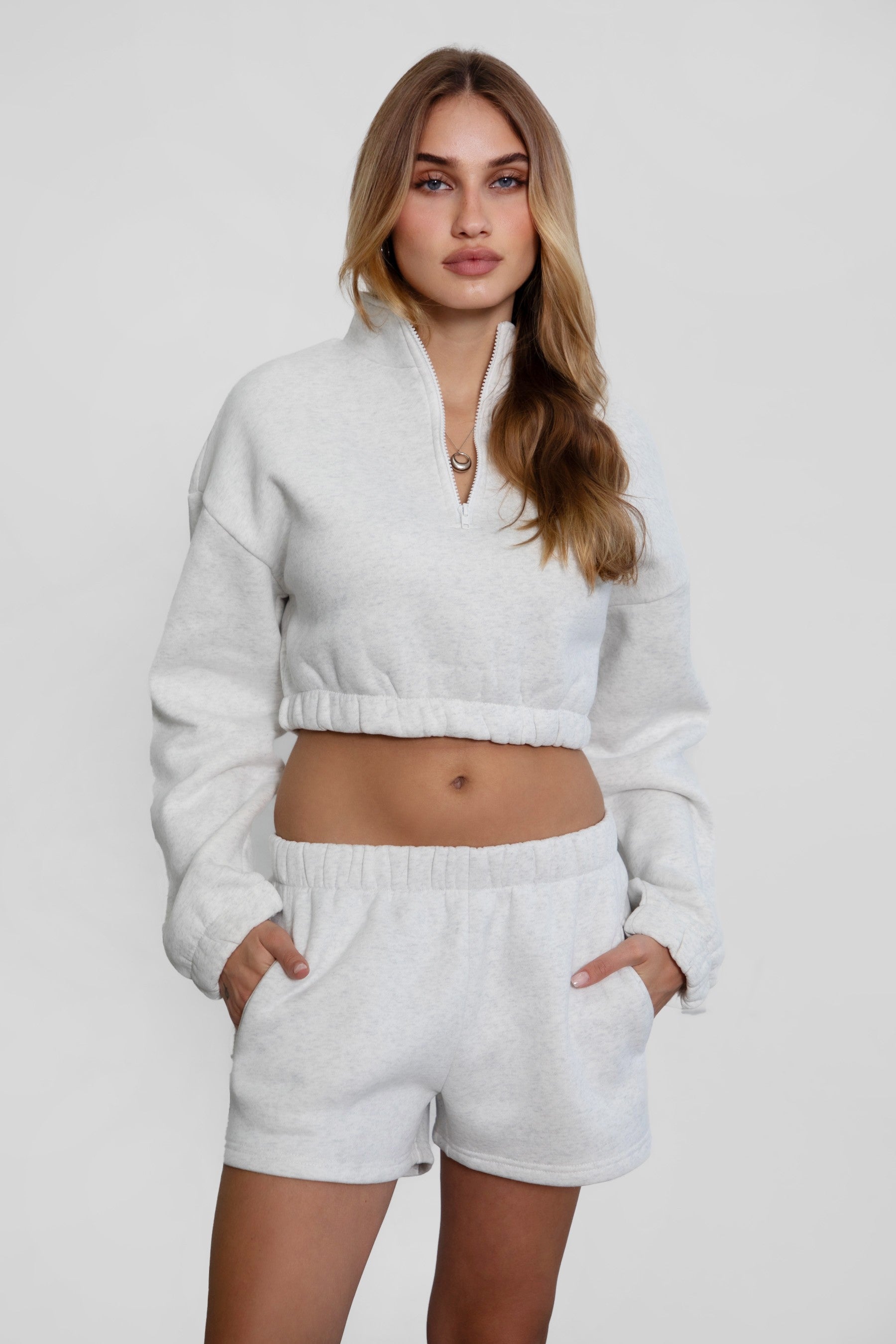 Momo Plush Fleece Casual High Waist Shorts [Partial Pre-order]