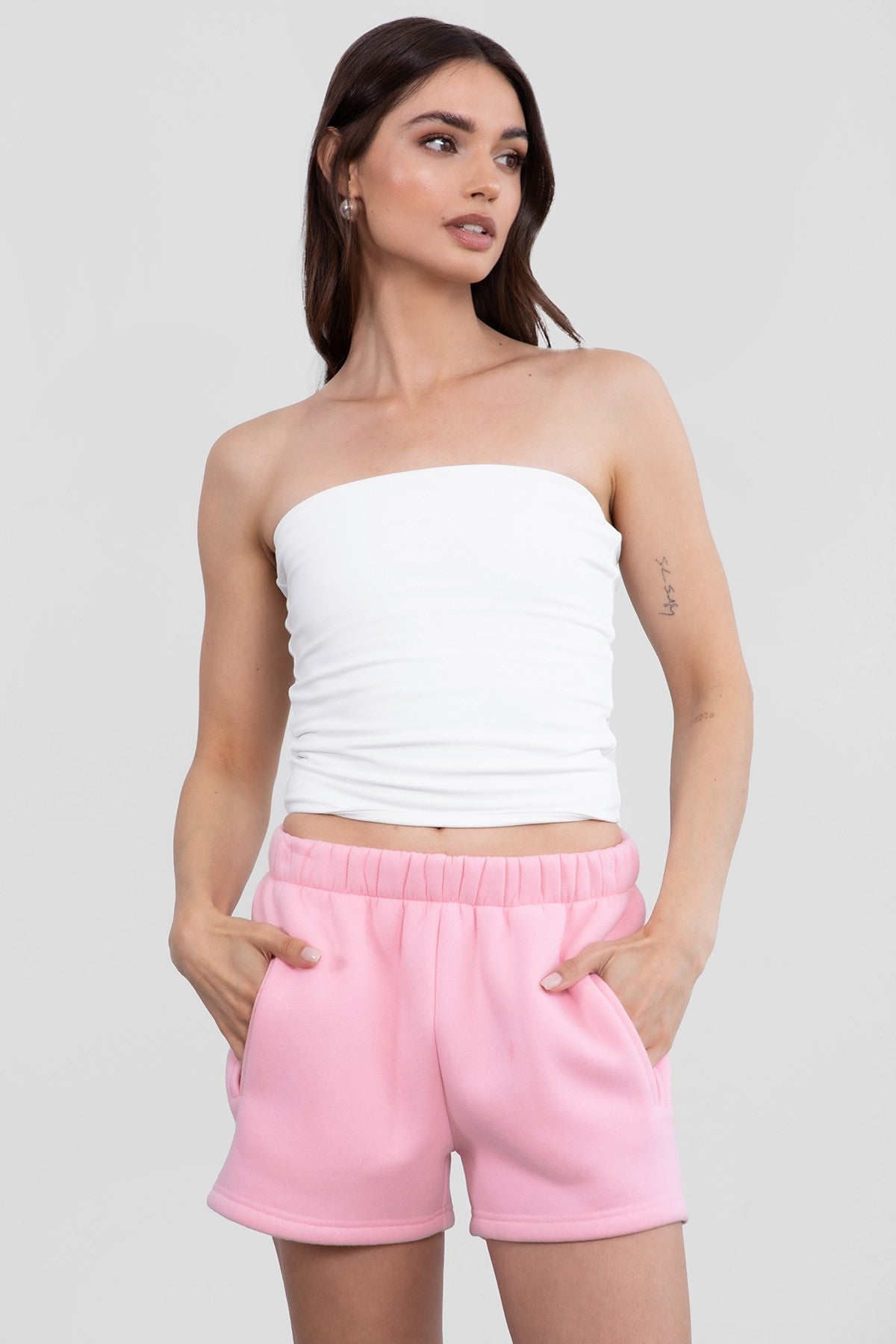 Momo Plush Fleece Casual High Waist Shorts [Partial Pre-order]