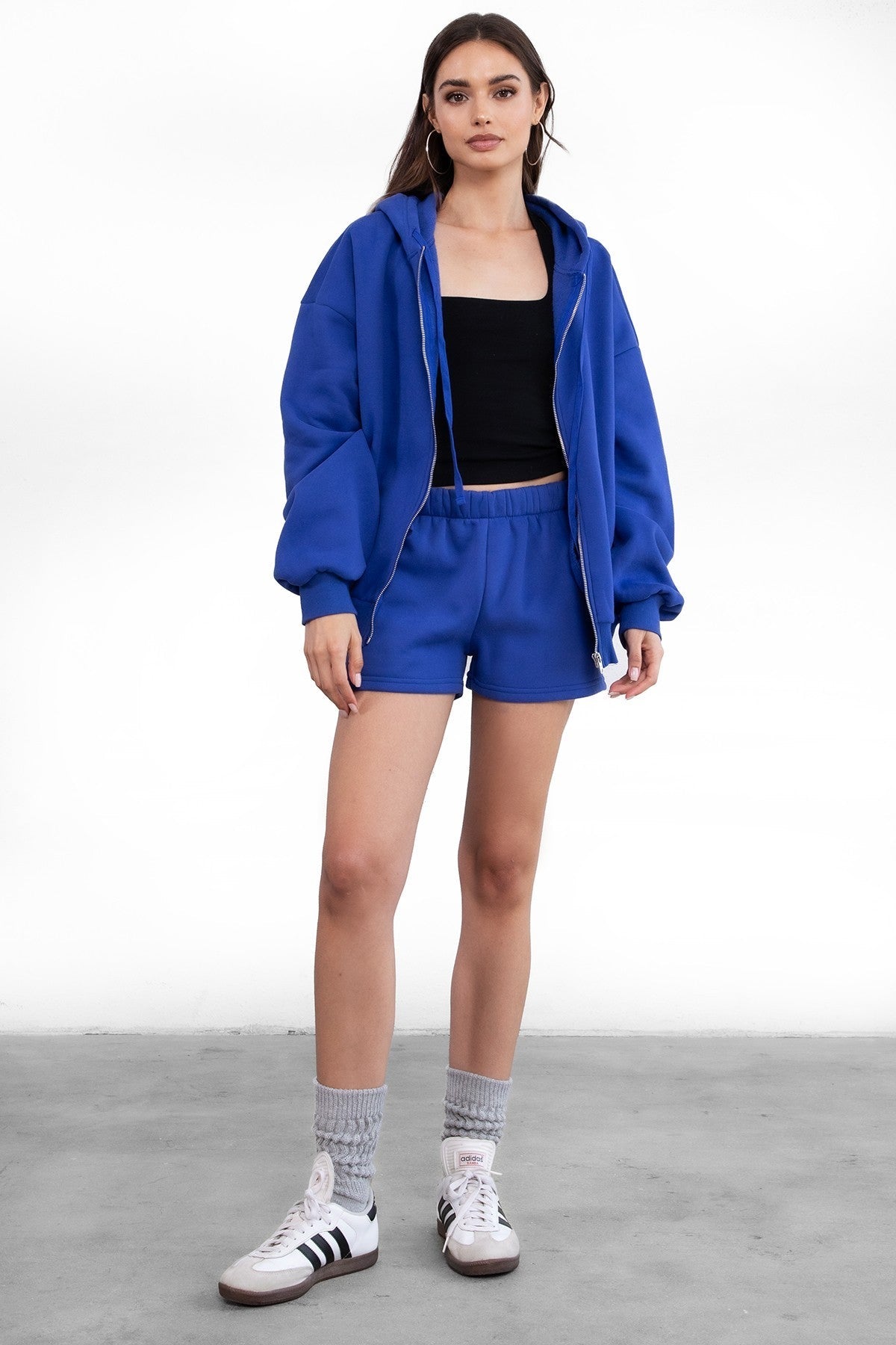 Momo Plush Fleece Casual High Waist Shorts [Partial Pre-order]