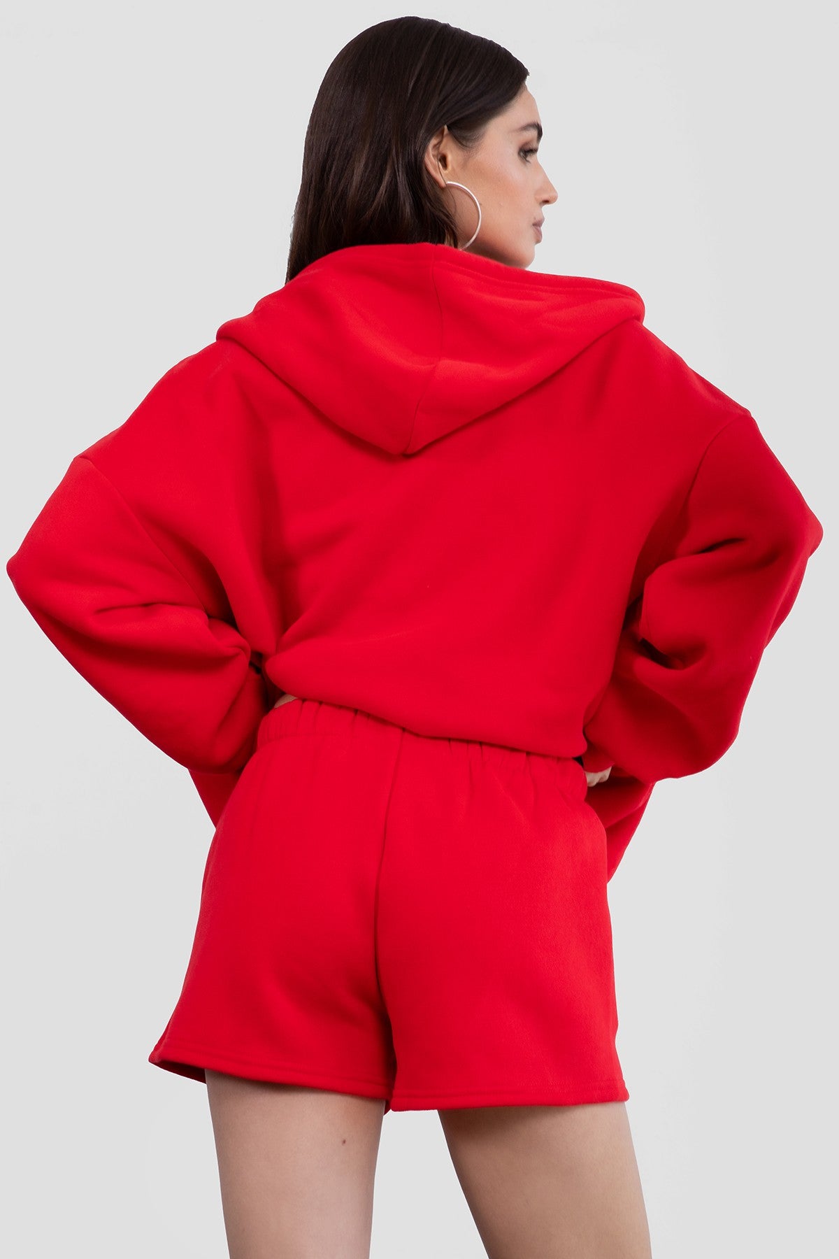 Momo Plush Fleece Casual High Waist Shorts [Partial Pre-order]