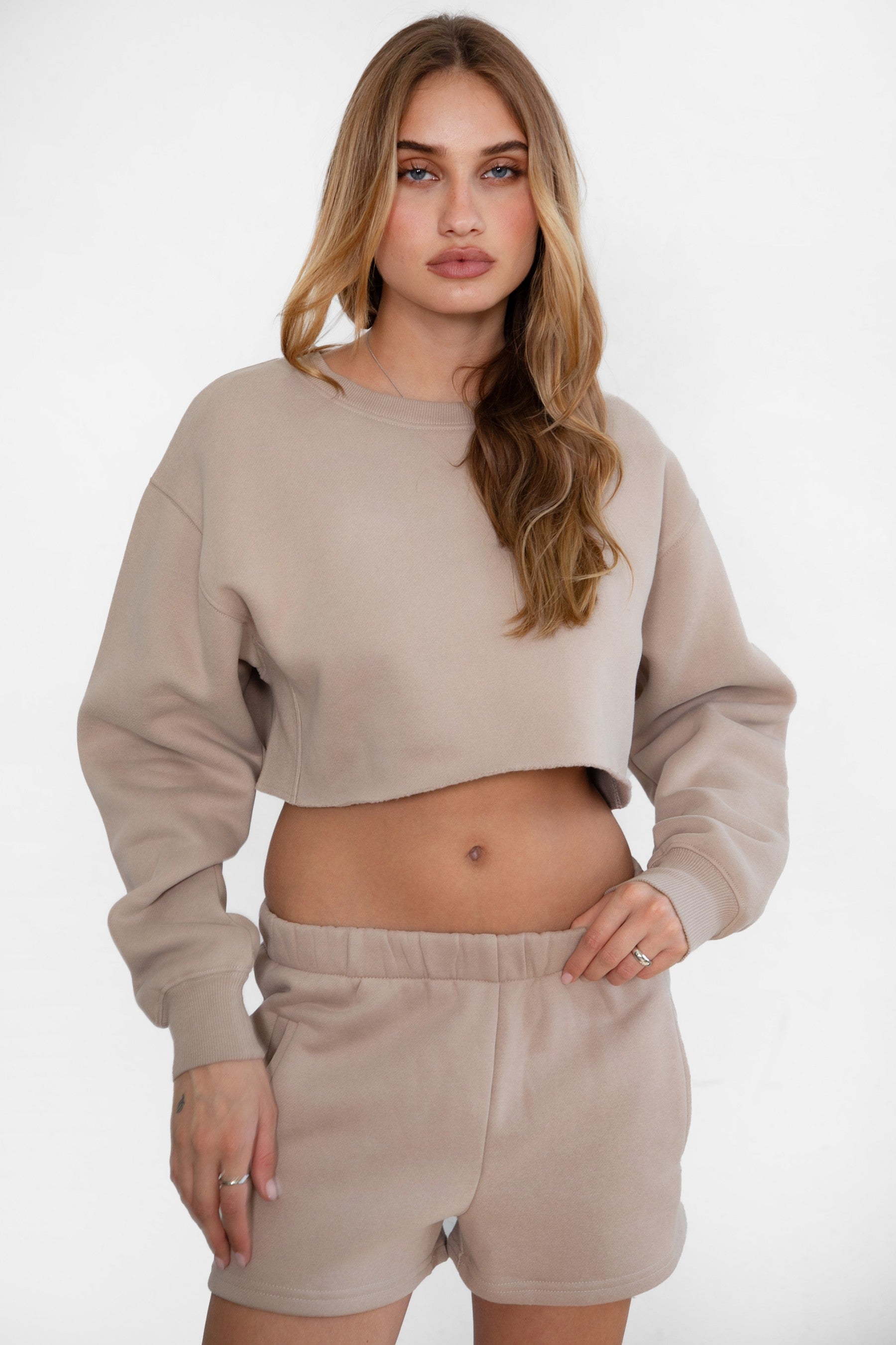 Momo Plush Fleece Casual High Waist Shorts [Partial Pre-order]