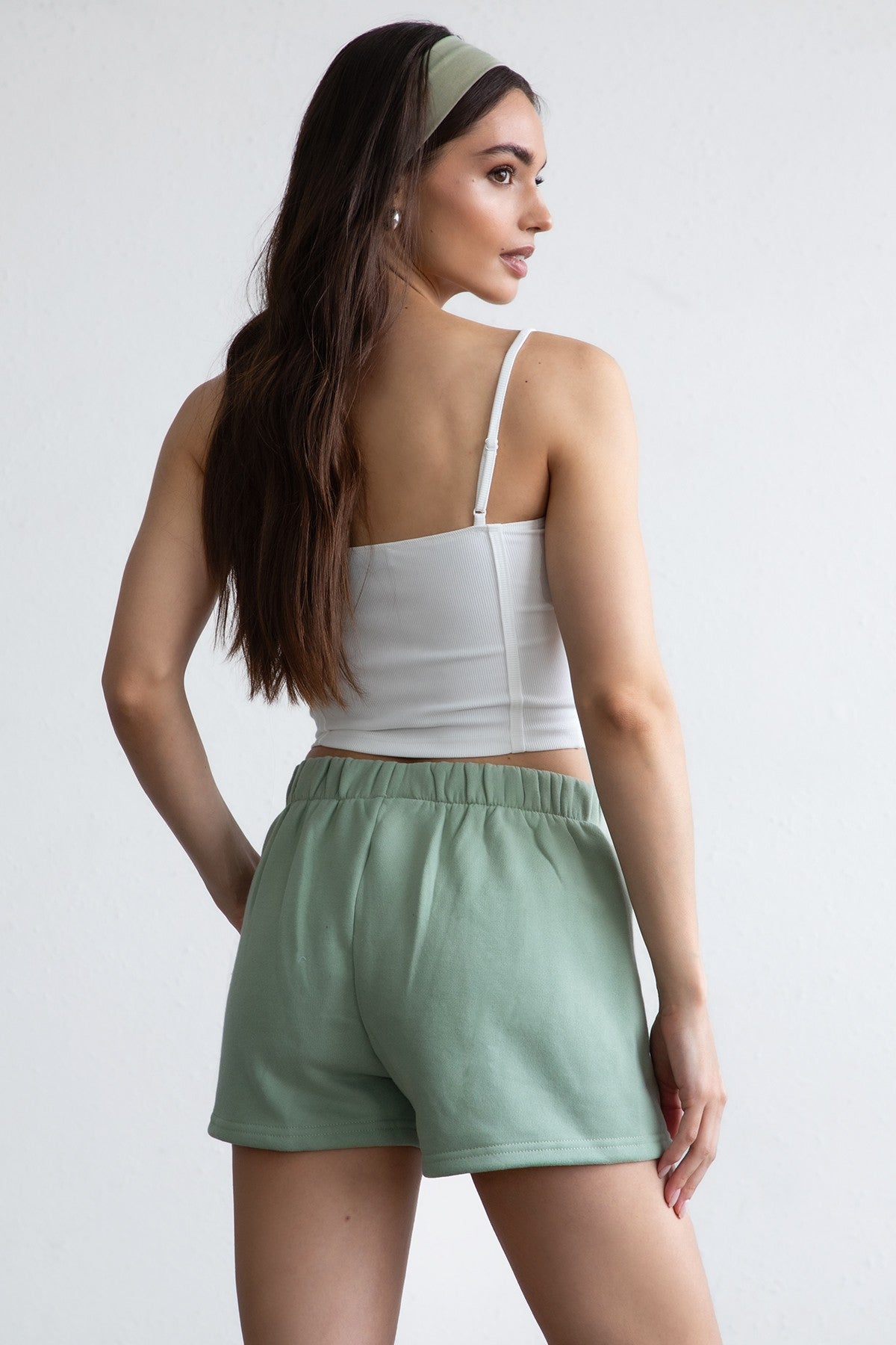 Momo Plush Fleece Casual High Waist Shorts [Partial Pre-order]