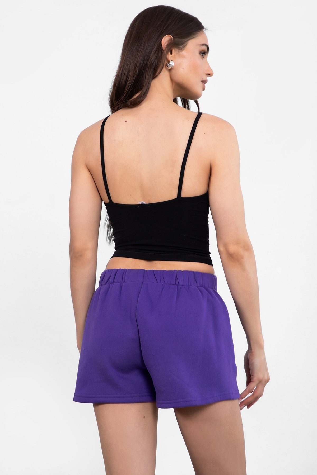 Momo Plush Fleece Casual High Waist Shorts [Partial Pre-order]