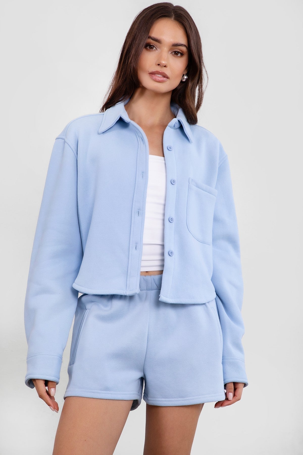 Momo Plush Fleece Casual High Waist Shorts [Partial Pre-order]