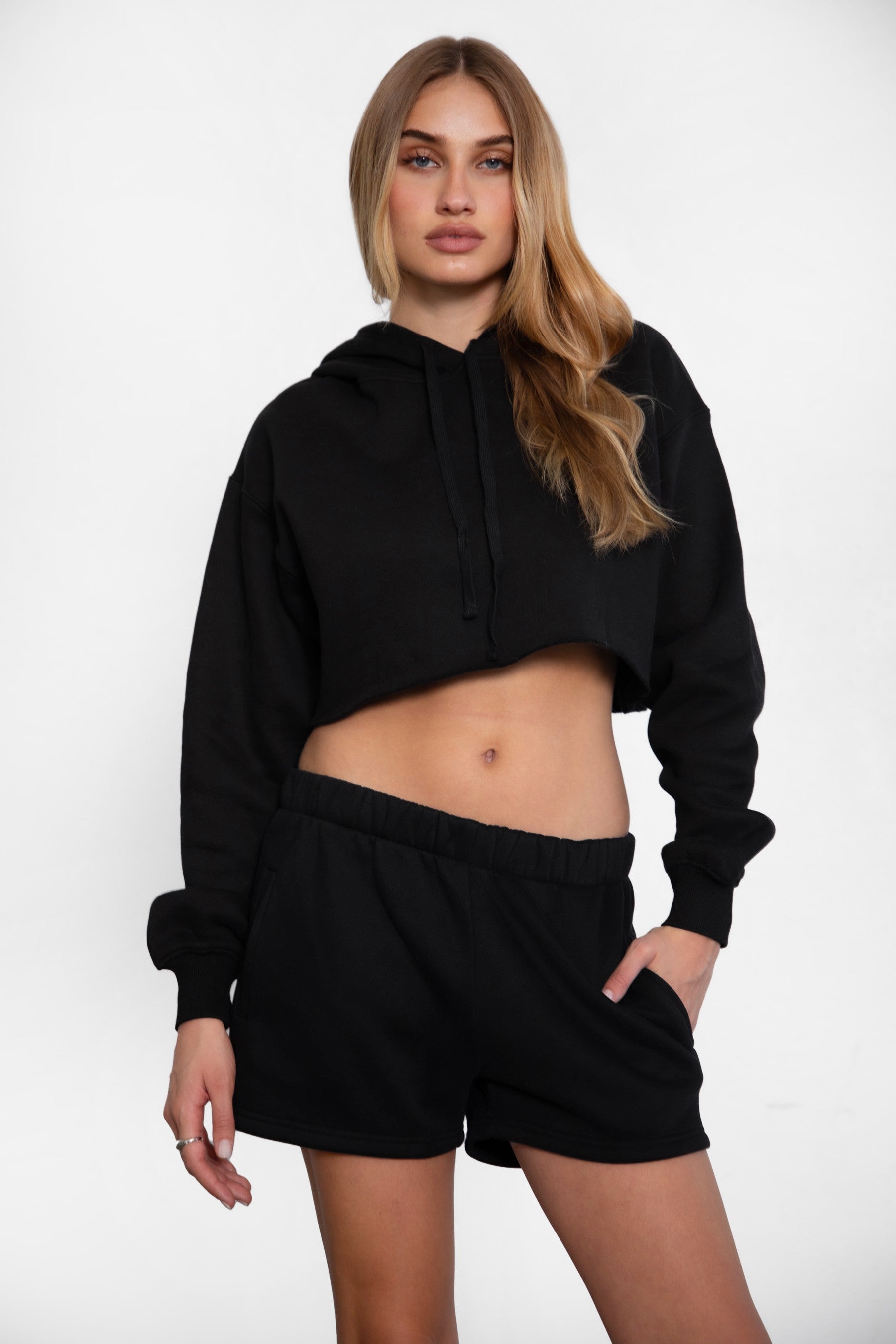 Momo Plush Fleece Casual High Waist Shorts [Partial Pre-order]