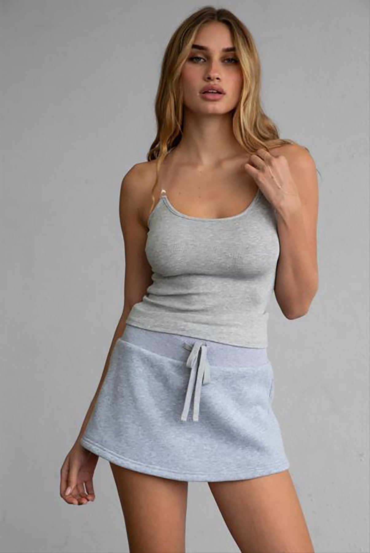 JEMMA Plush Fleece Mini Skirt [Partial Pre-order]