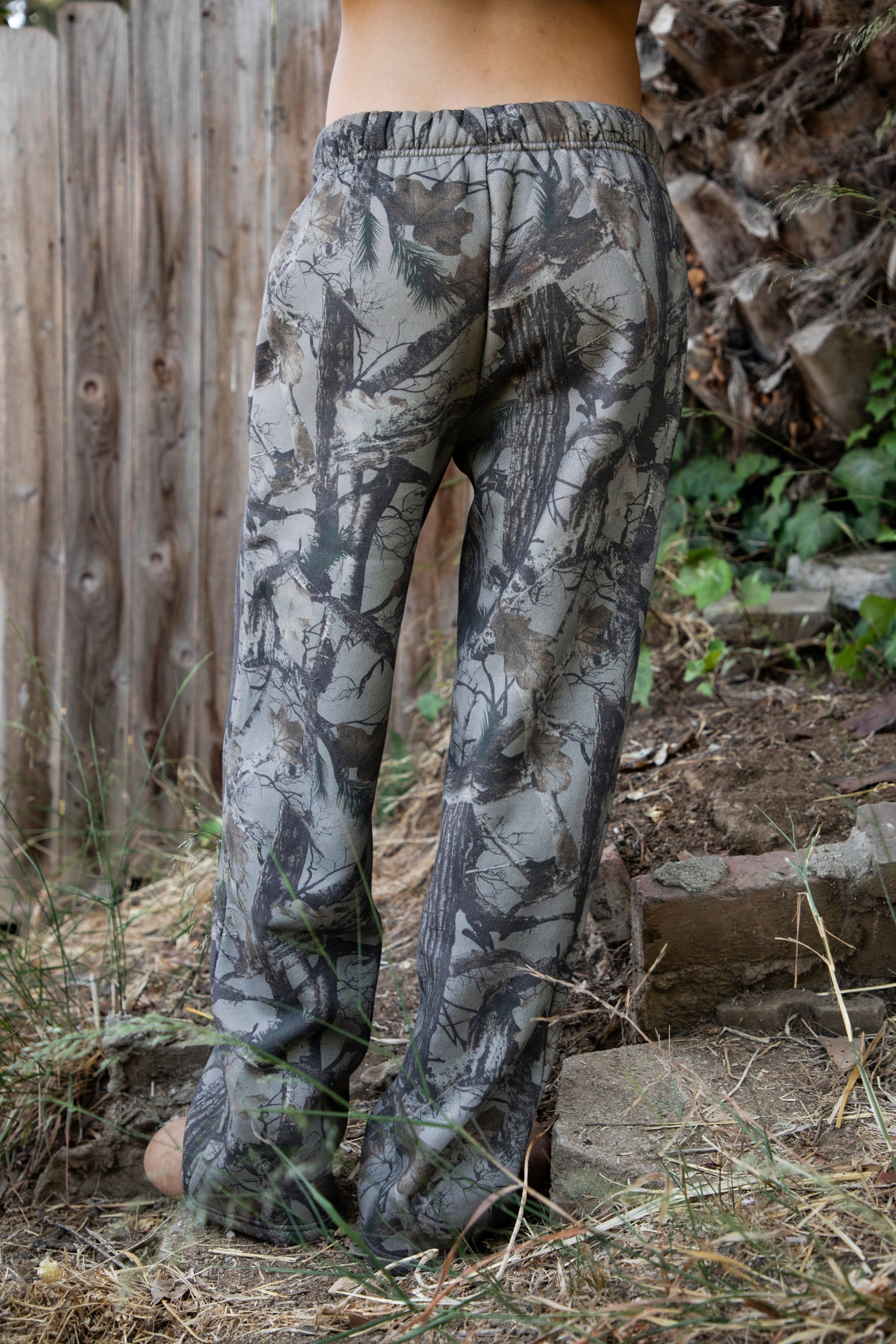 ELK Woodland Camo Cloud Fleece Wide Leg Sweatpants