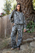 ELK Woodland Camo Cloud Fleece Wide Leg Sweatpants