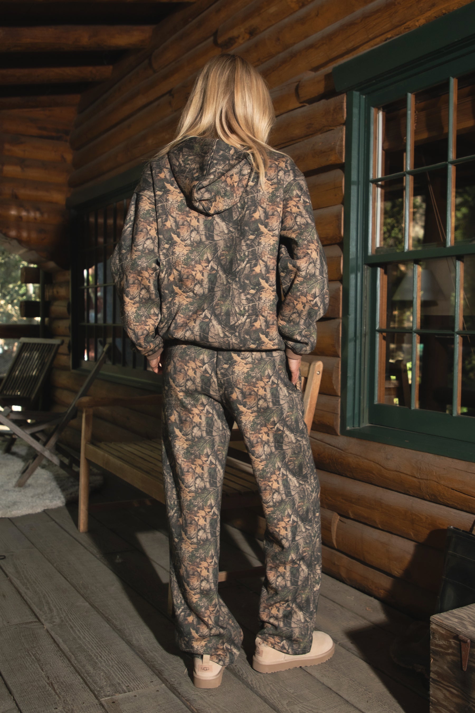 BAYOU Dark Camo Cloud Fleece Sweatpants