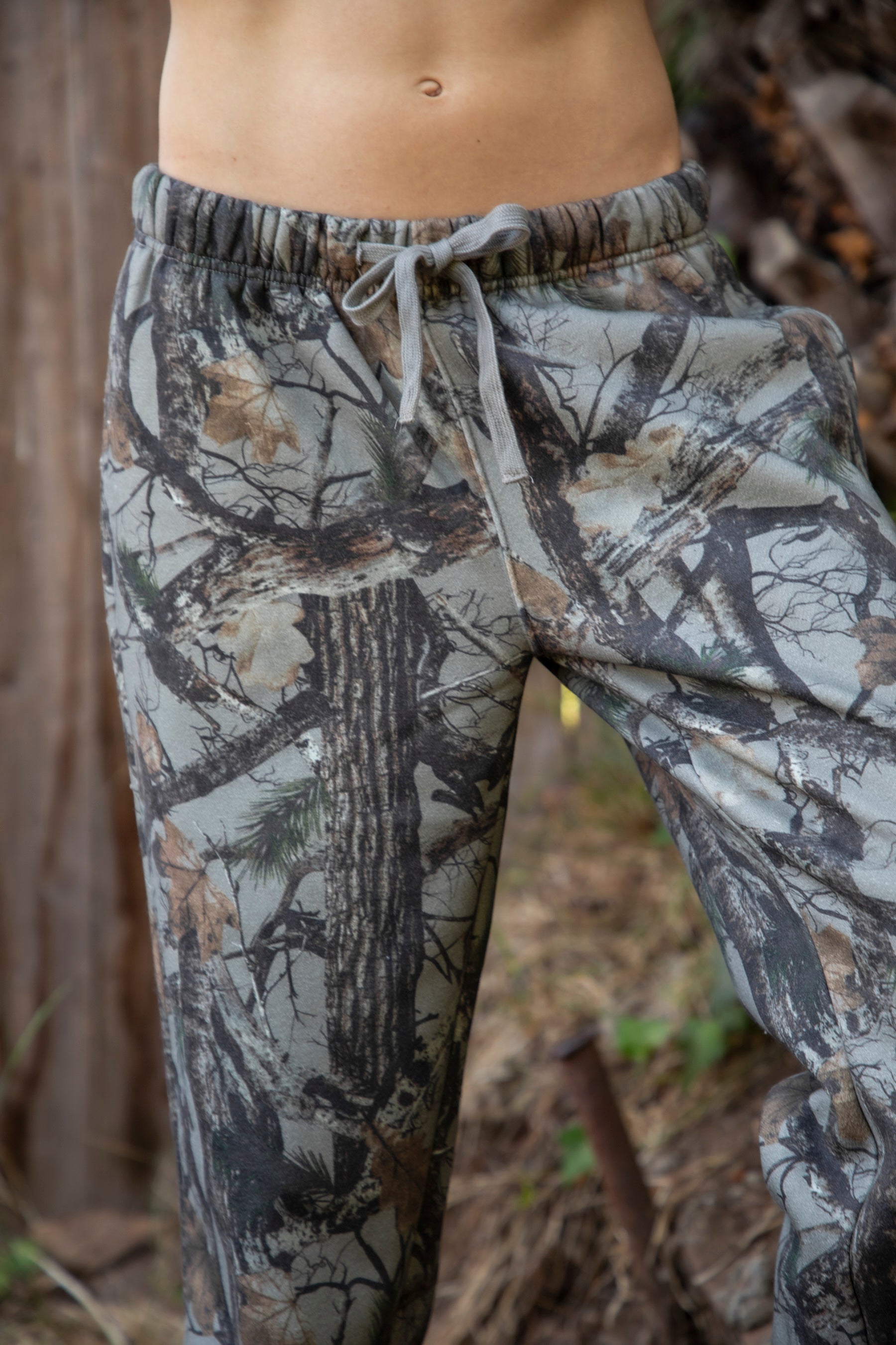 ELK Woodland Camo Cloud Fleece Lounge Jogger Sweatpants