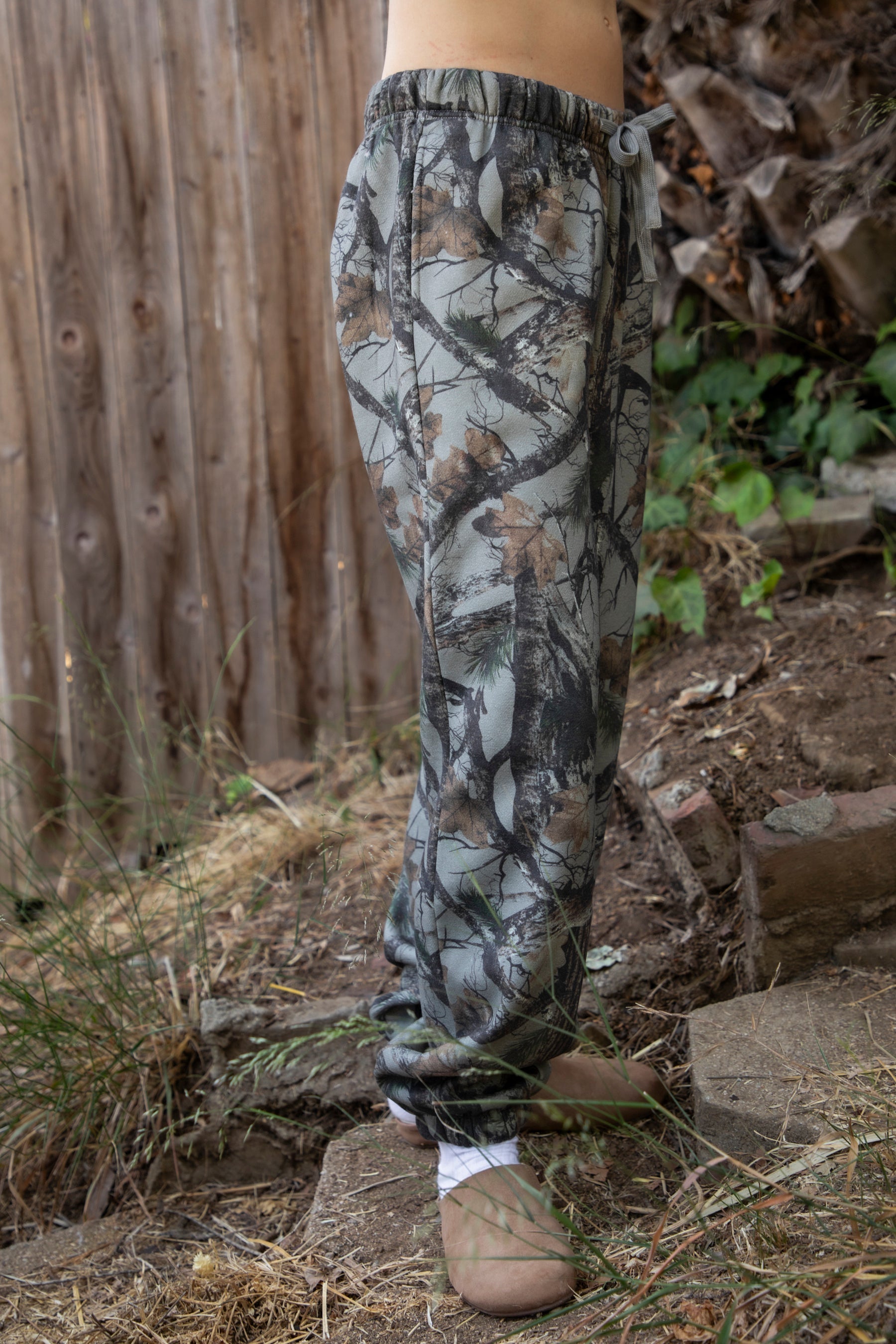 ELK Woodland Camo Cloud Fleece Lounge Jogger Sweatpants