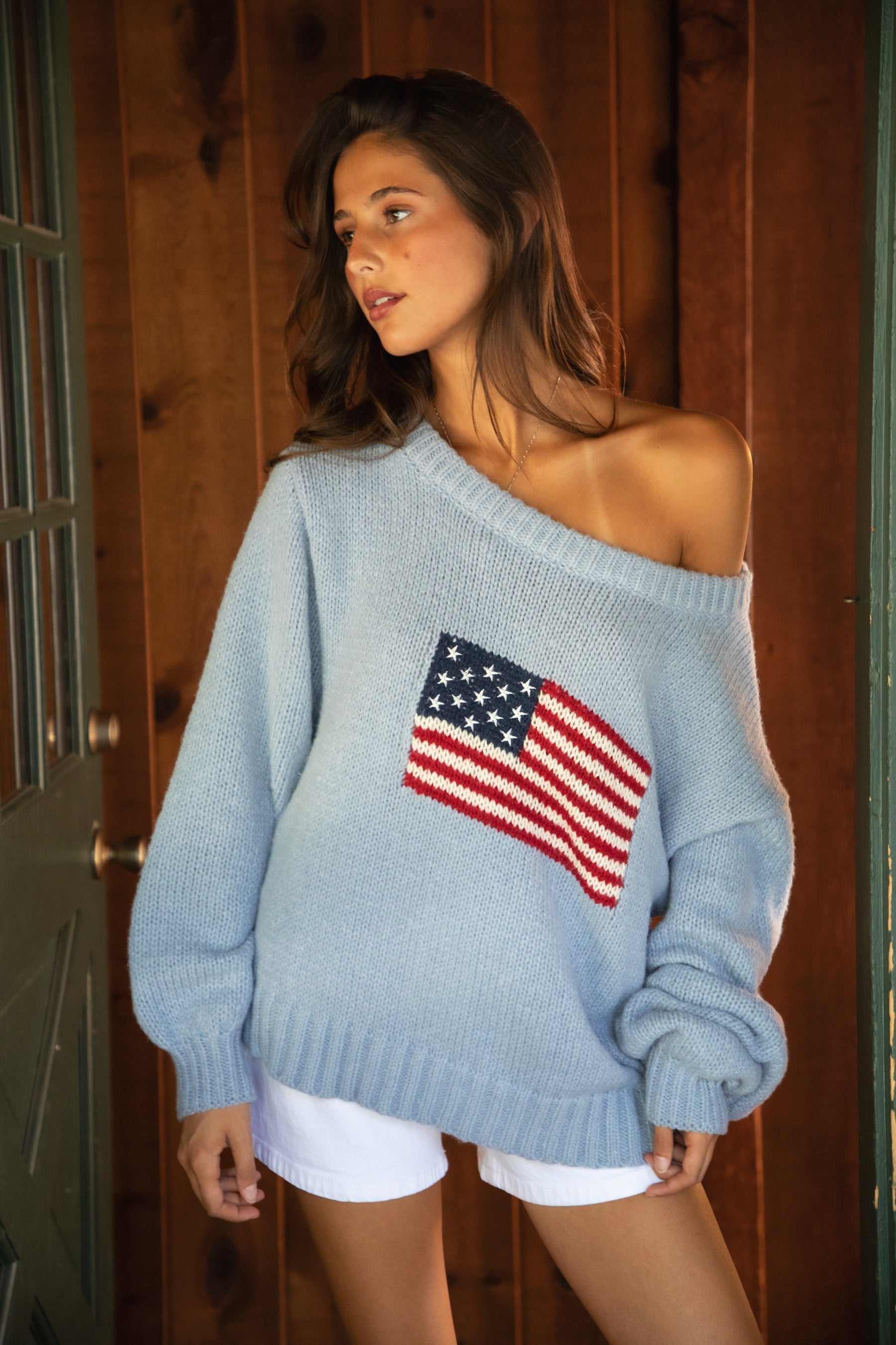 BRANDI Off The Shoulder Sweater
