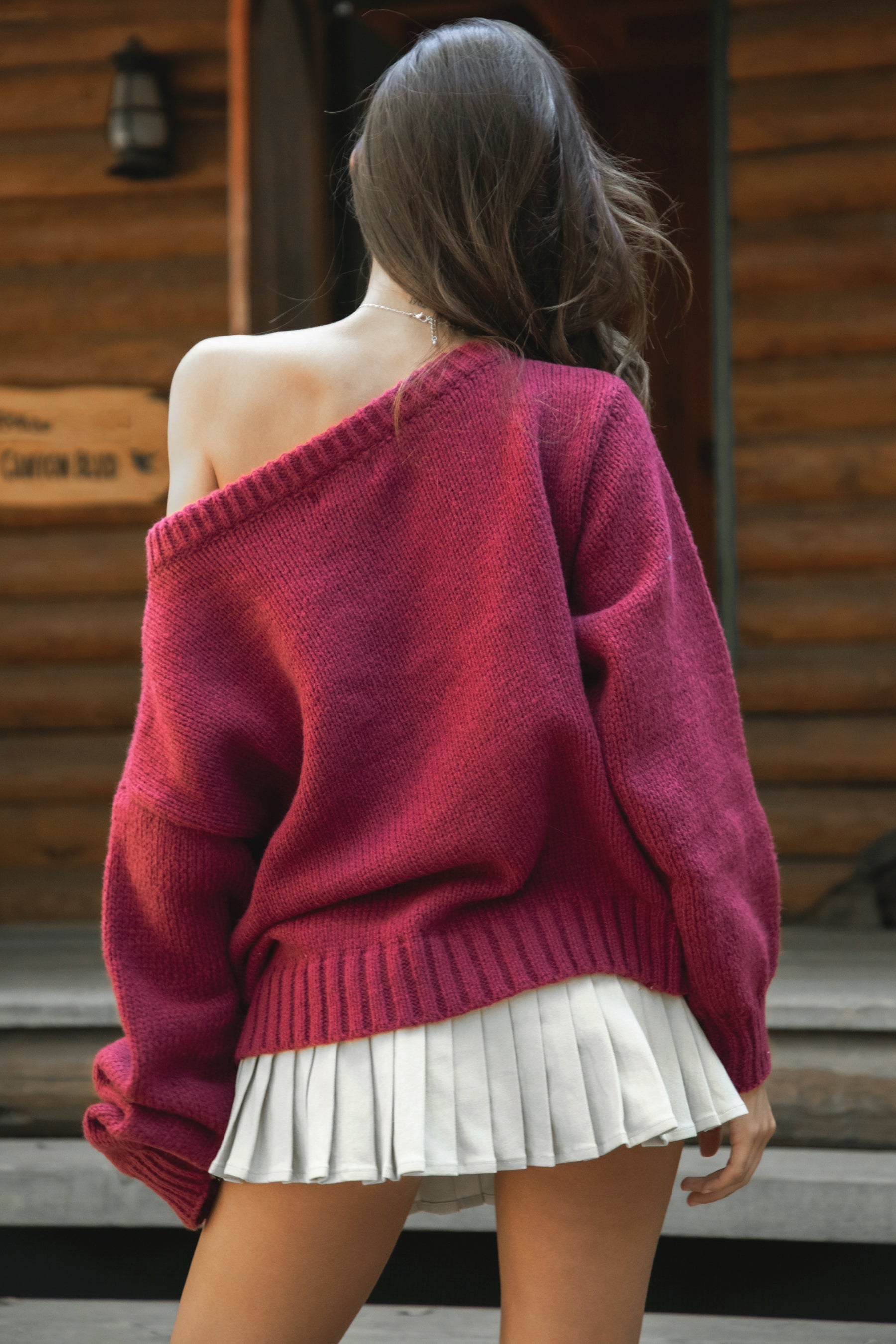 BRANDI Off The Shoulder Sweater