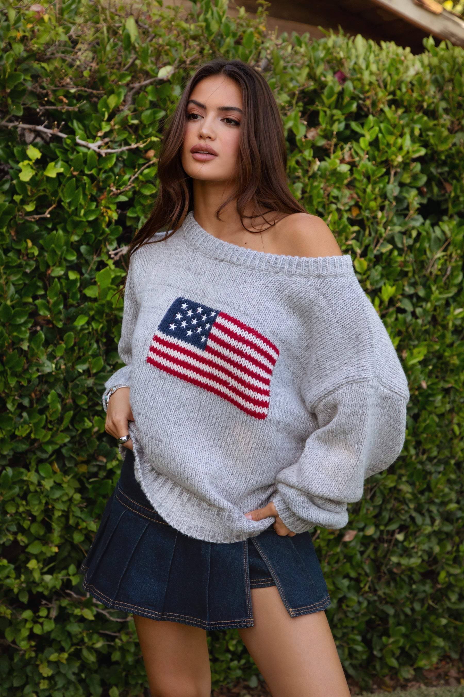 BRANDI Off The Shoulder Sweater