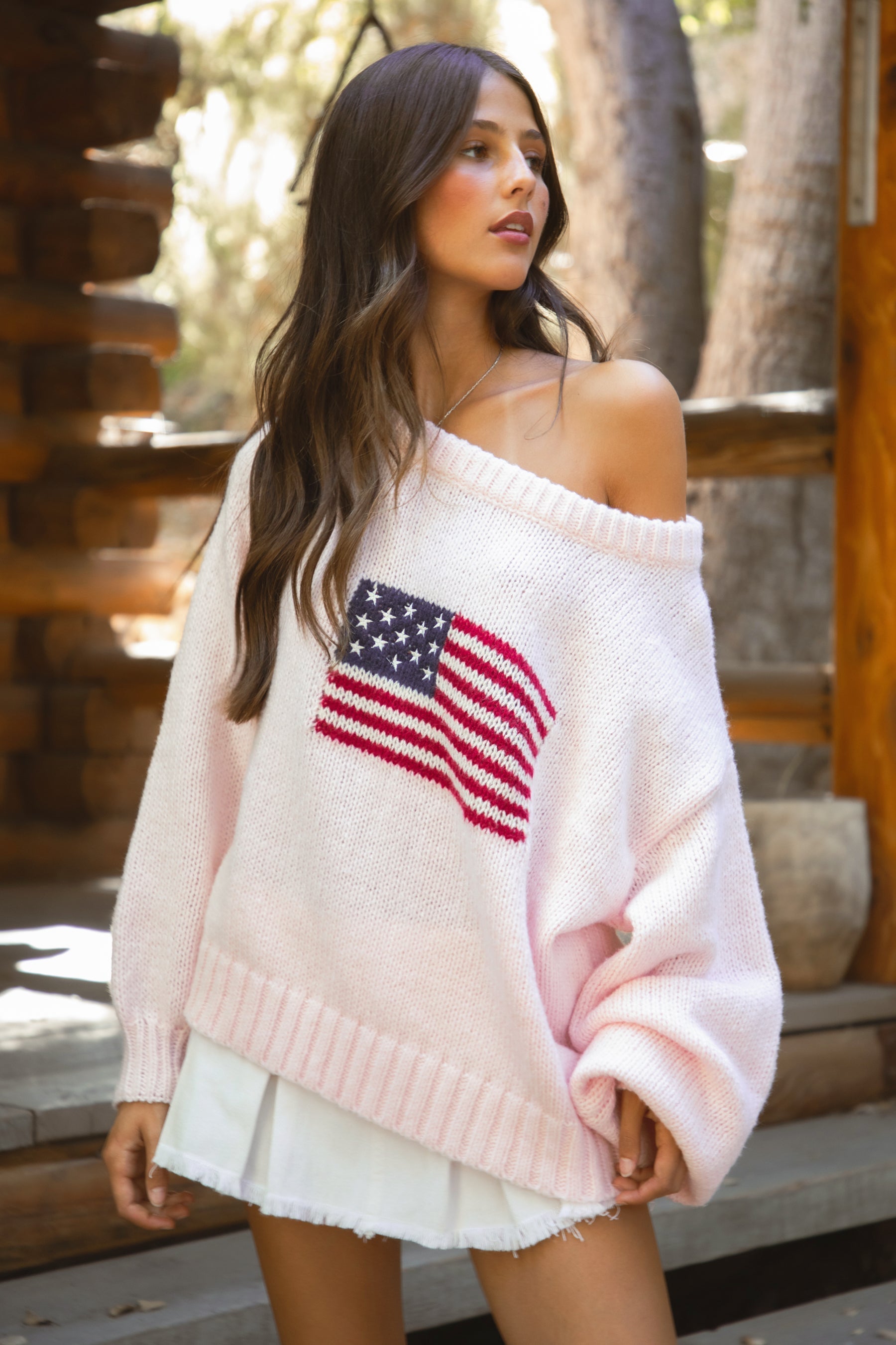 BRANDI Off The Shoulder Sweater