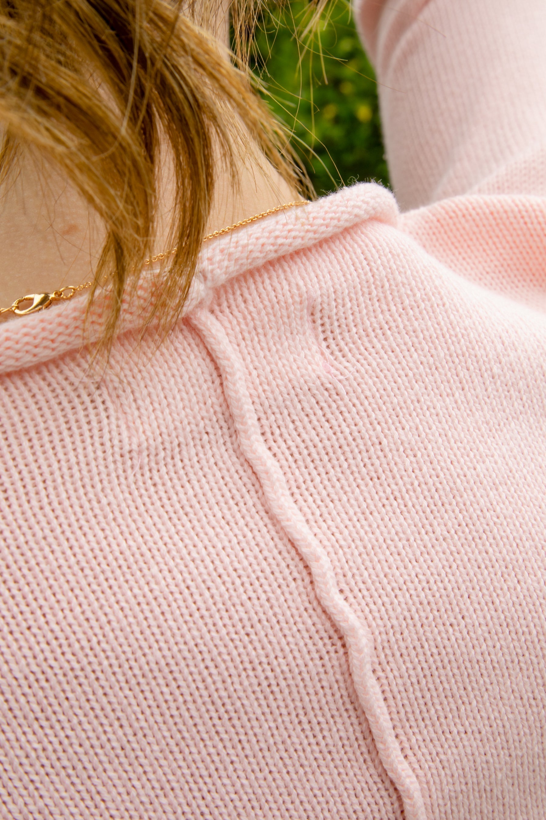 LUMEE Rolled Neck Long Sleeve Knit Sweater