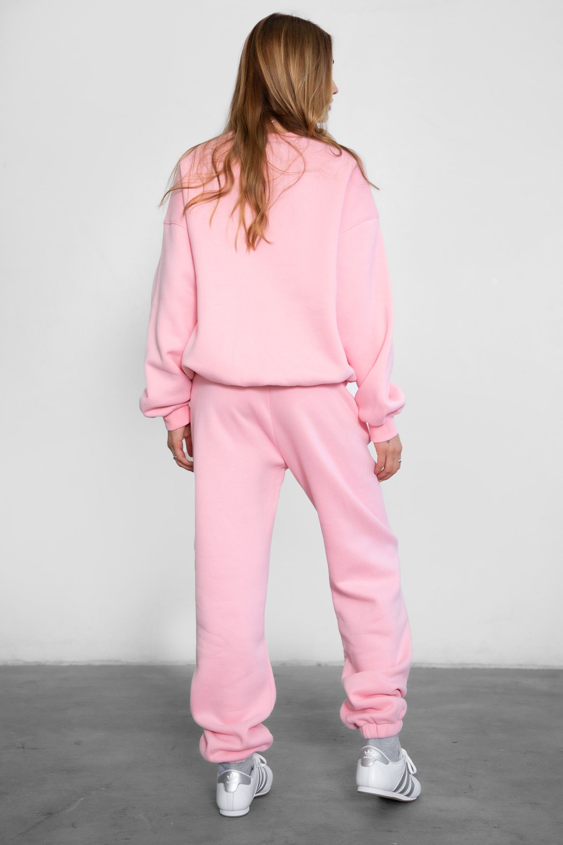 Varsity Plush Fleece Crew Neck Sweatshirt