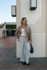 Birken Faux Wool Shacket