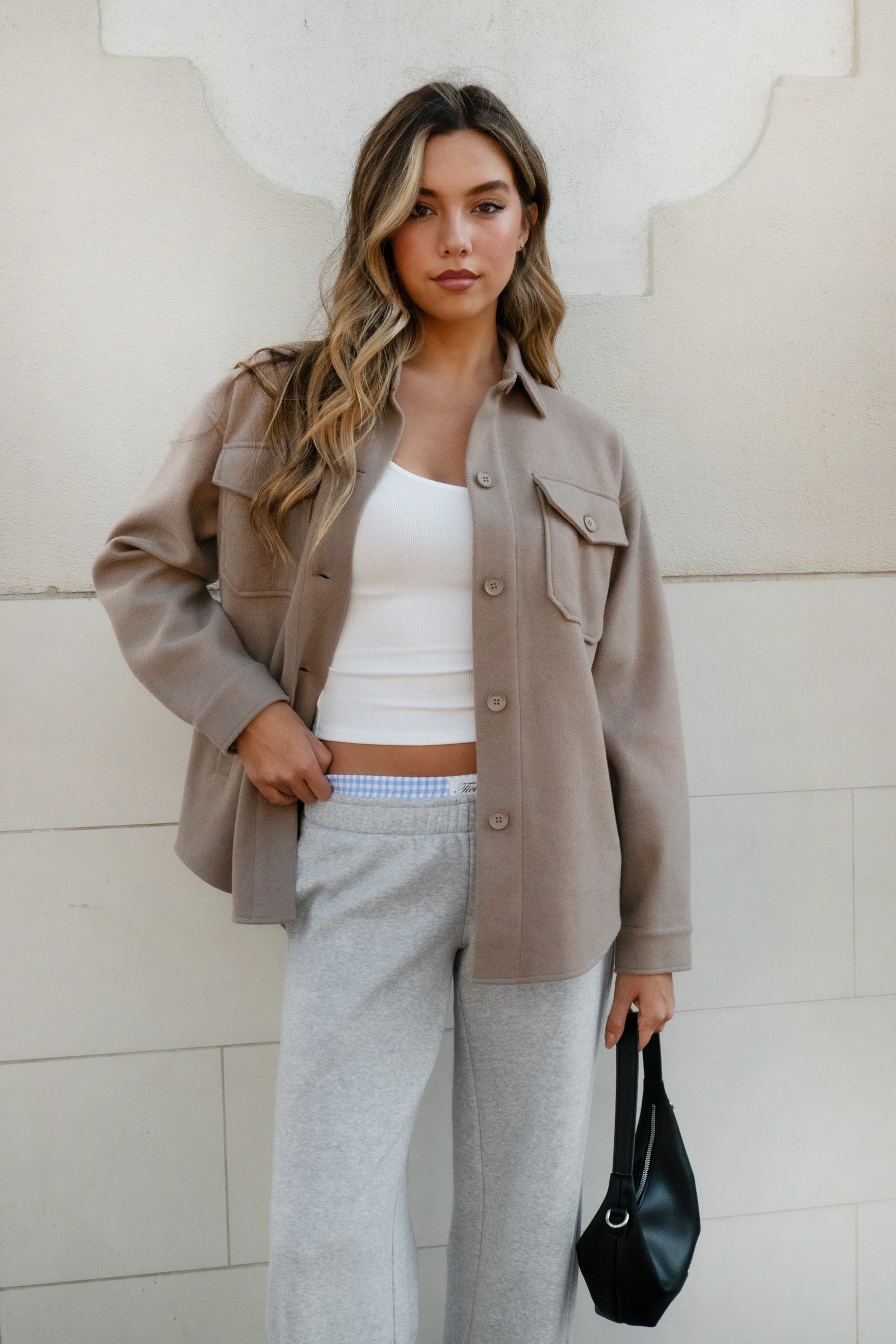 Birken Faux Wool Shacket
