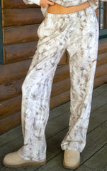 AVERY Light Woodland Camo Cloud Fleece Sweatpants