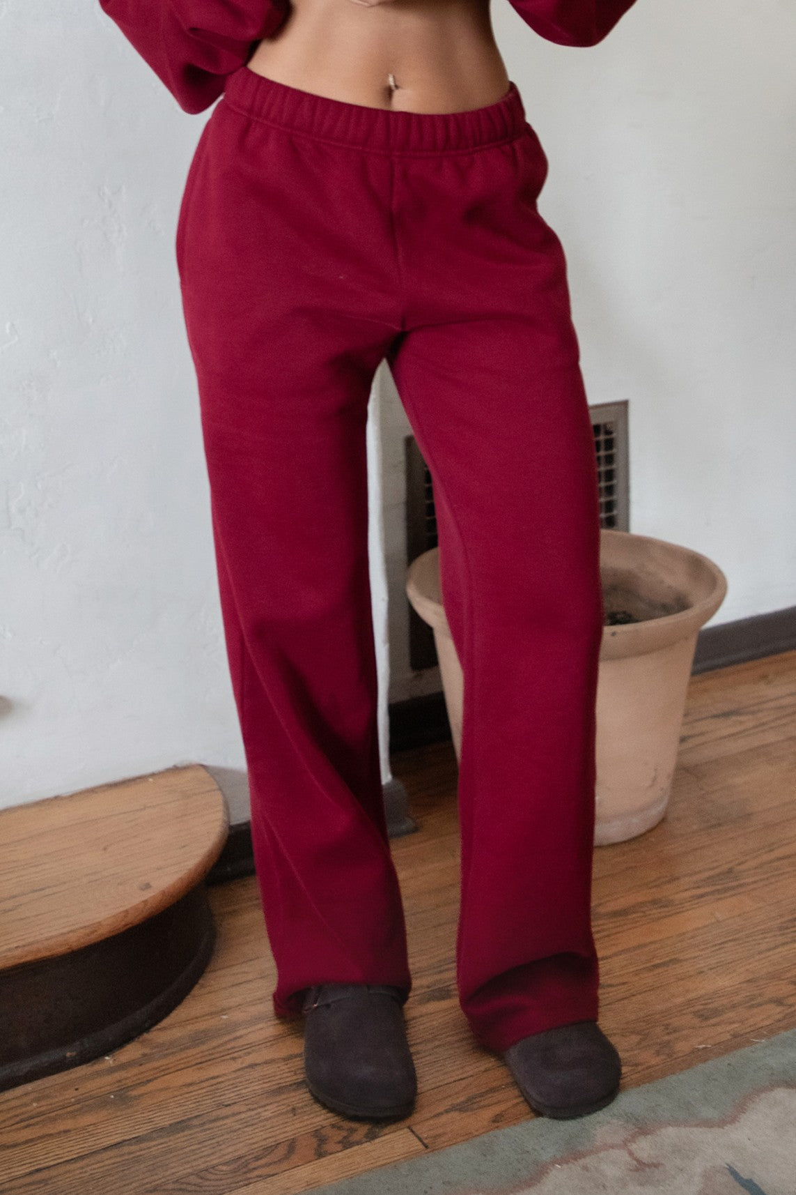 LANI Cloud Fleece Wide Leg Sweatpants [Partial Pre-order]