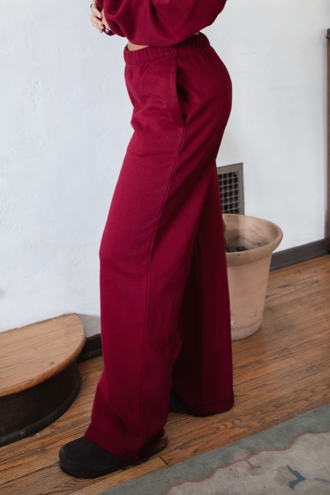 LANI Cloud Fleece Wide Leg Sweatpants [Partial Pre-order]