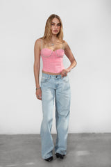 Gem Embellished Cami Top