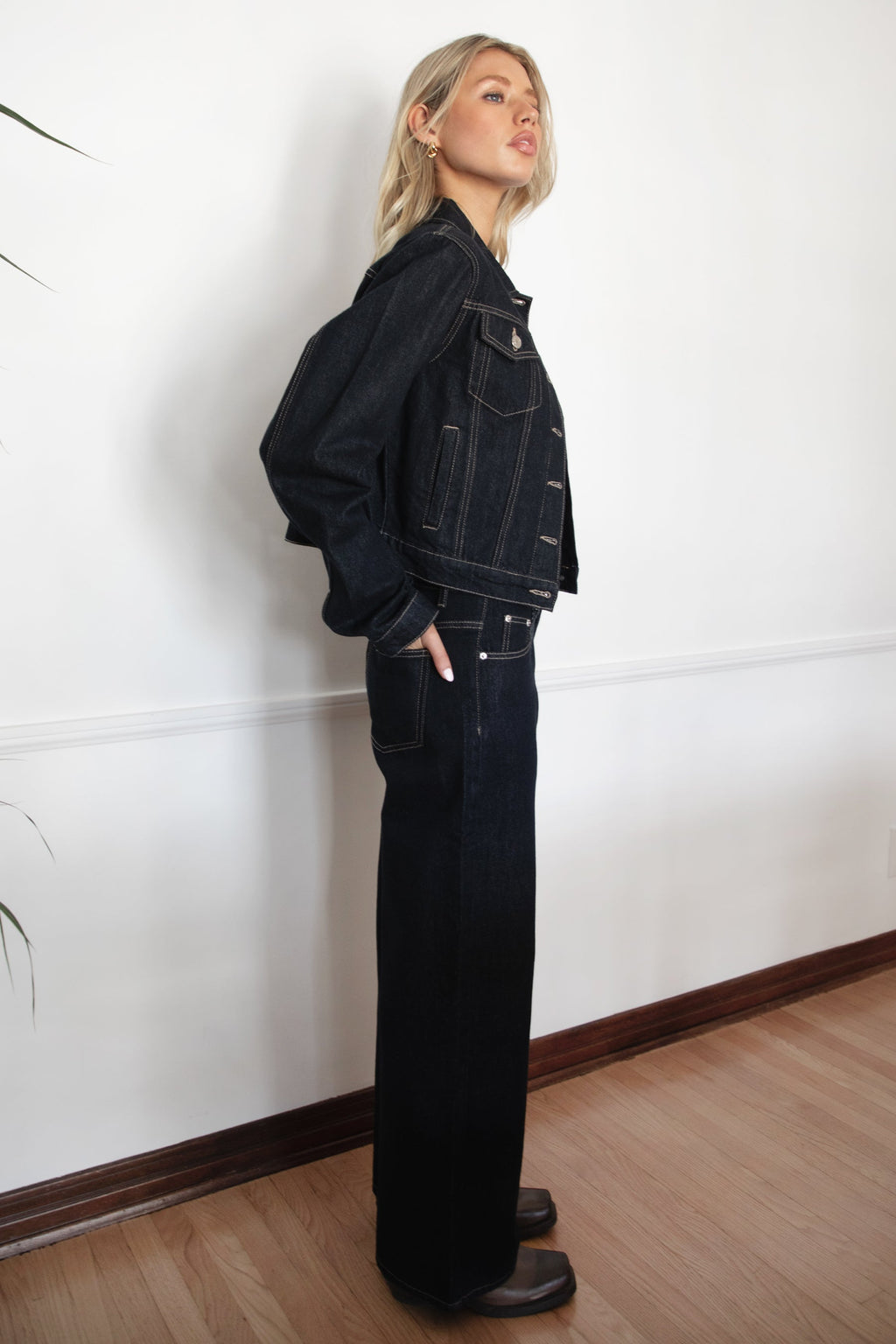 MILLS Selvedge Denim Straight Leg Pants