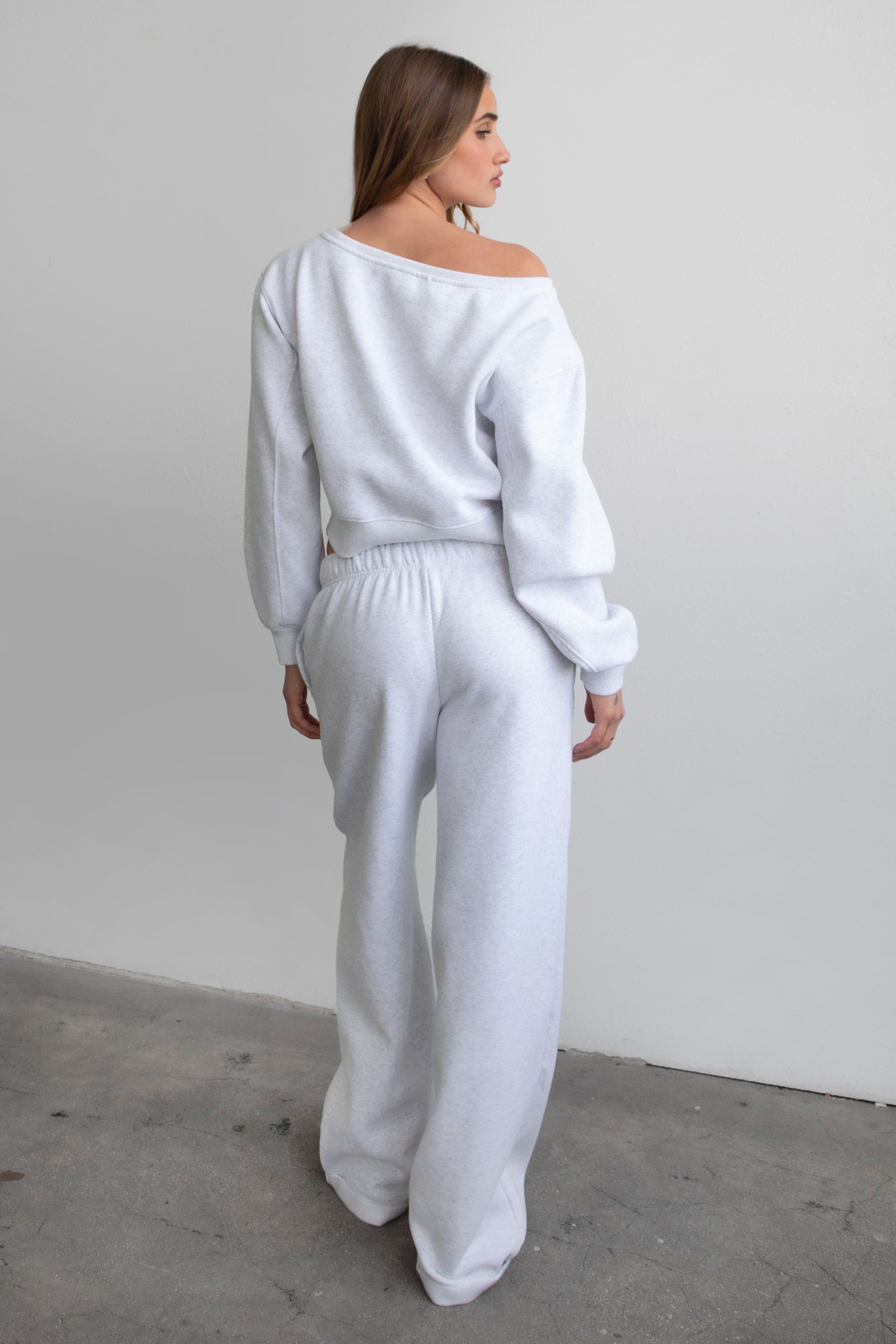 LANI Cloud Fleece Wide Leg Sweatpants [Partial Pre-order]