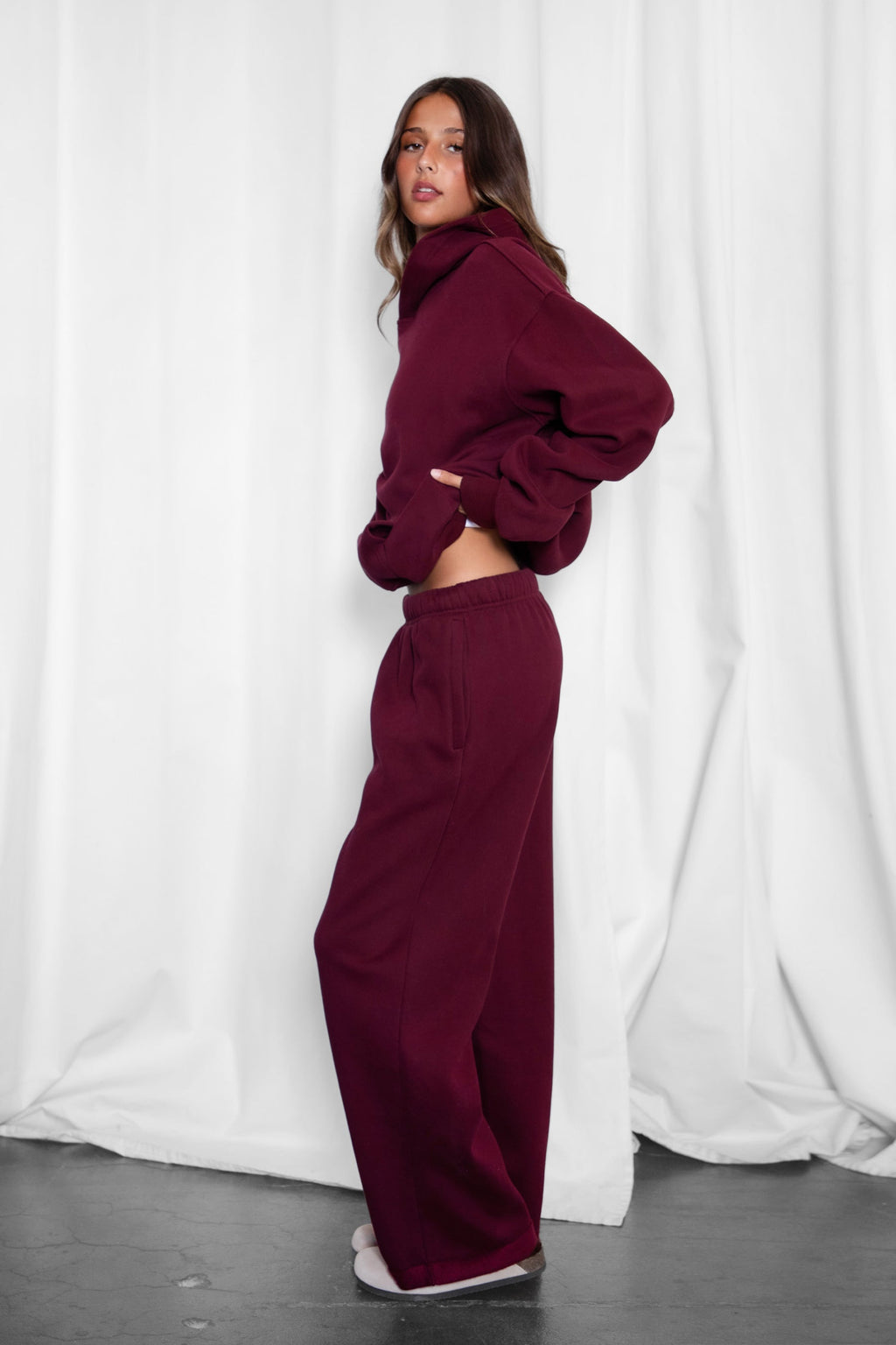 LANI Cloud Fleece Wide Leg Sweatpants [Partial Pre-order]