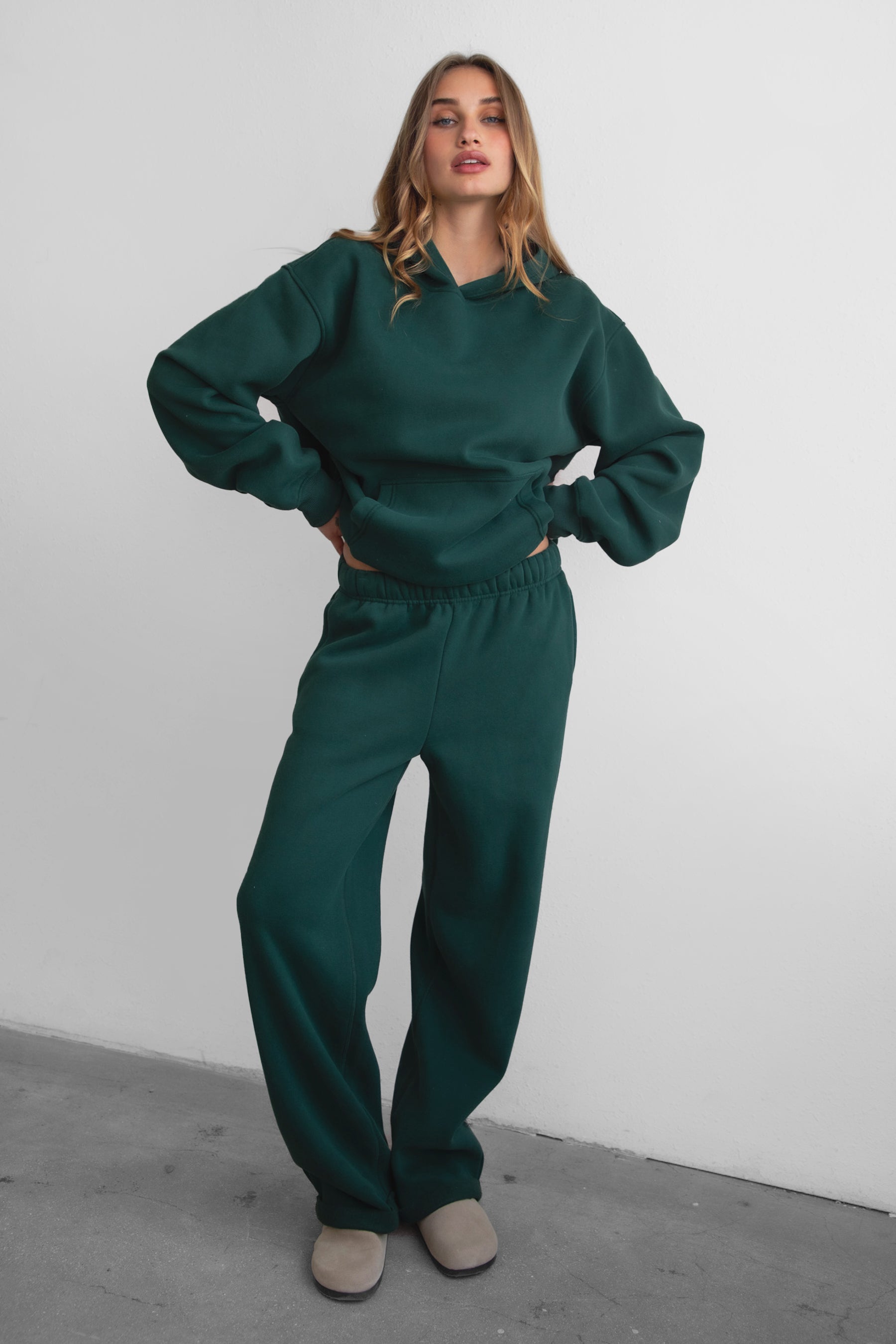 LANI Cloud Fleece Wide Leg Sweatpants [Partial Pre-order]