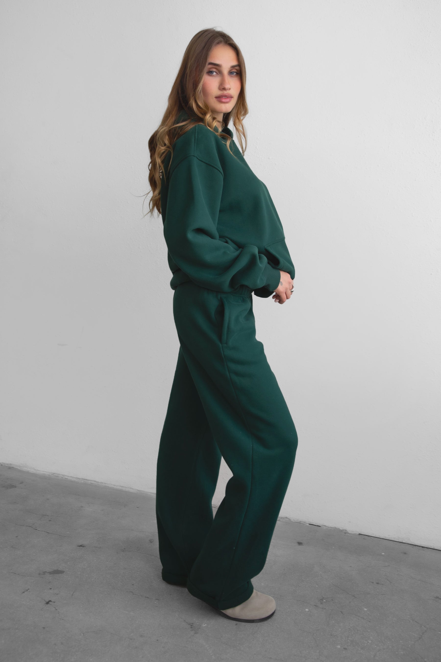 LANI Cloud Fleece Wide Leg Sweatpants [Partial Pre-order]