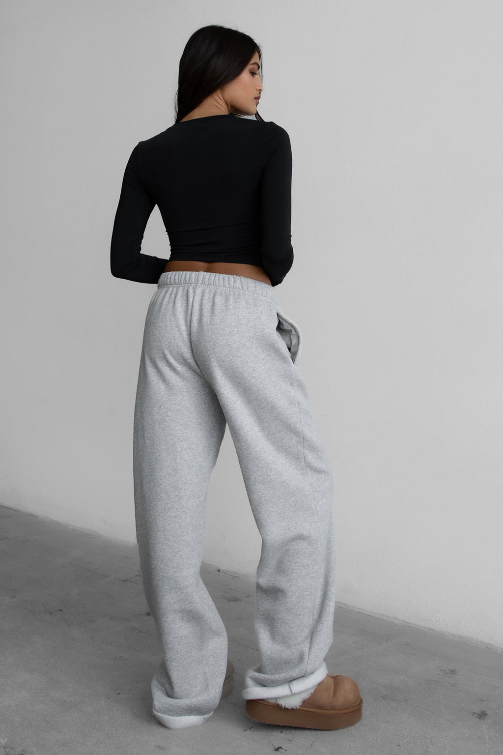 LANI Cloud Fleece Wide Leg Sweatpants [Partial Pre-order]