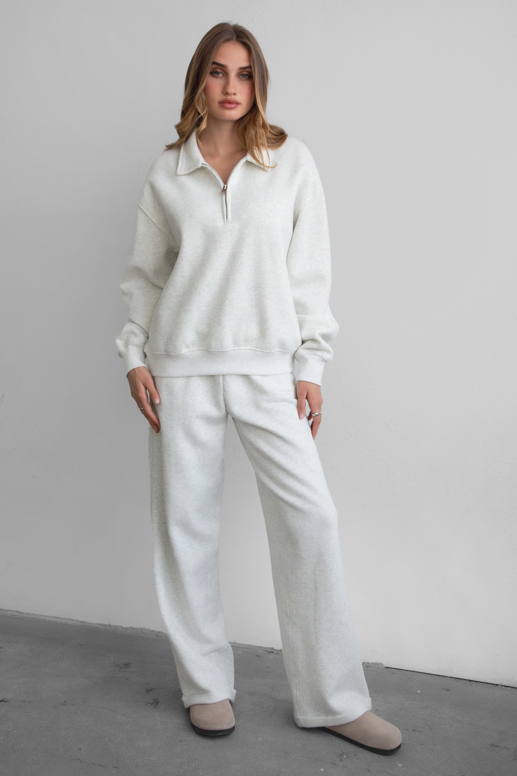 LANI Cloud Fleece Wide Leg Sweatpants [Partial Pre-order]