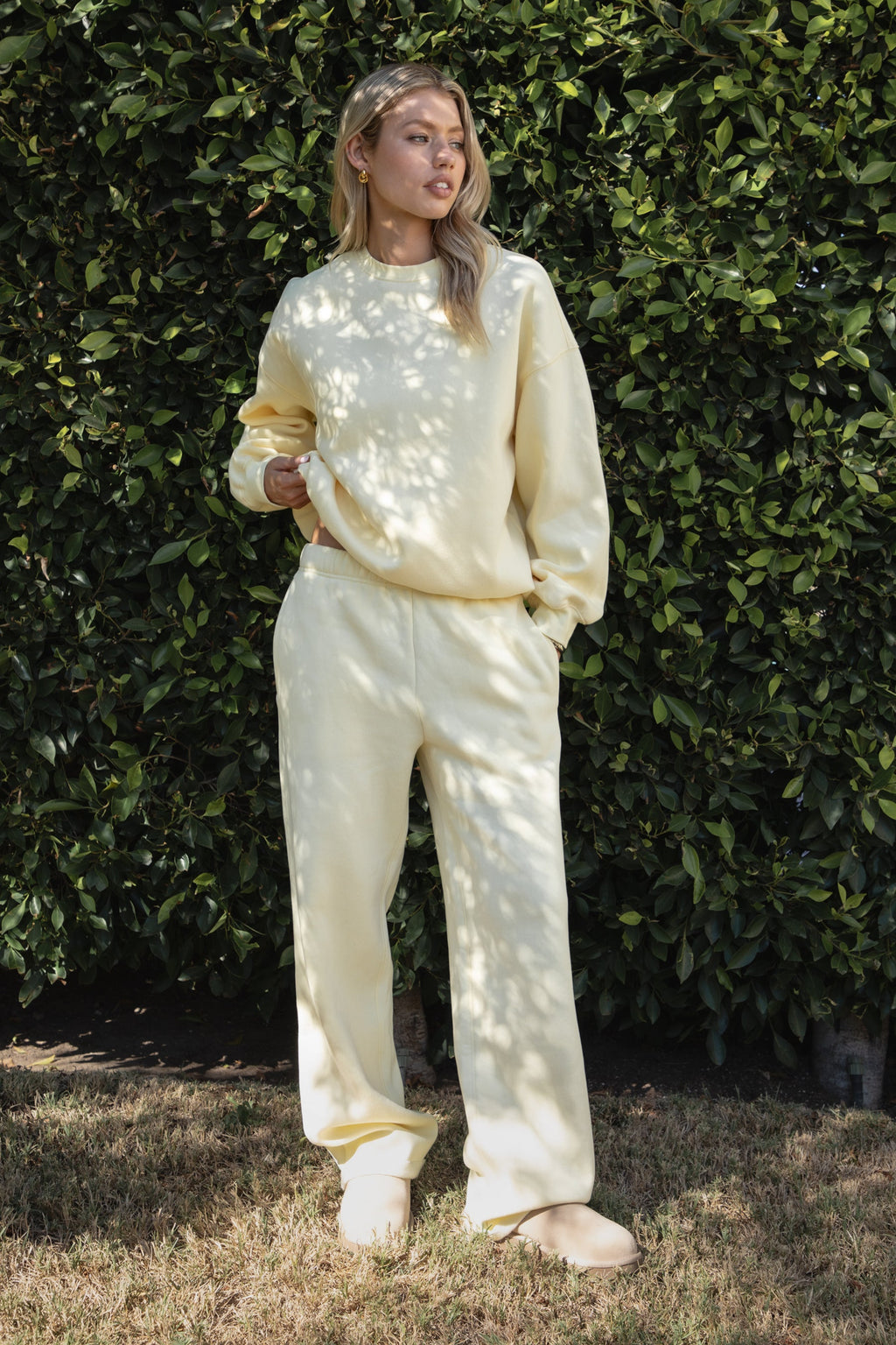 LANI Cloud Fleece Wide Leg Sweatpants [Partial Pre-order]