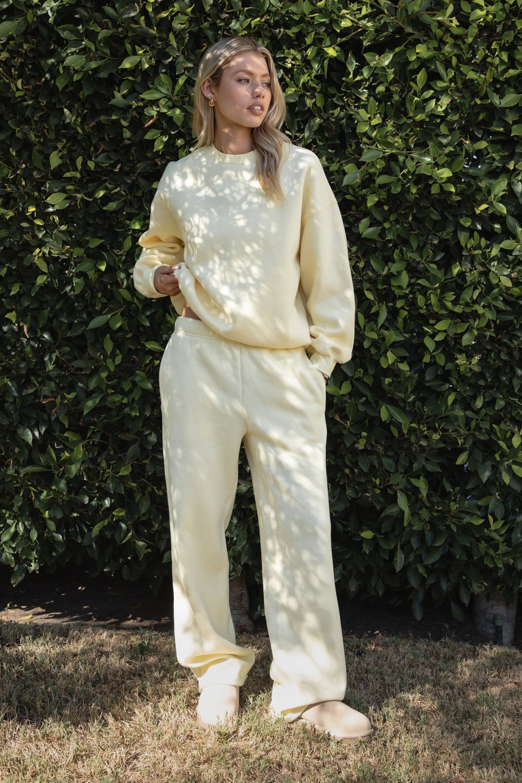 LANI Cloud Fleece Wide Leg Sweatpants [Partial Pre-order]