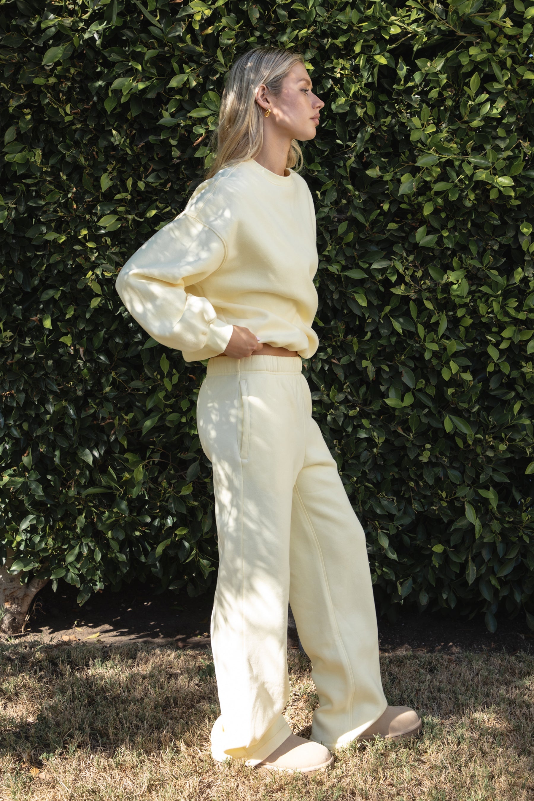 LANI Cloud Fleece Wide Leg Sweatpants [Partial Pre-order]