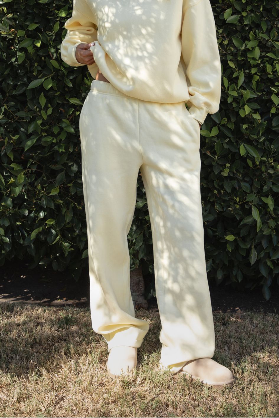 LANI Cloud Fleece Wide Leg Sweatpants [Partial Pre-order]