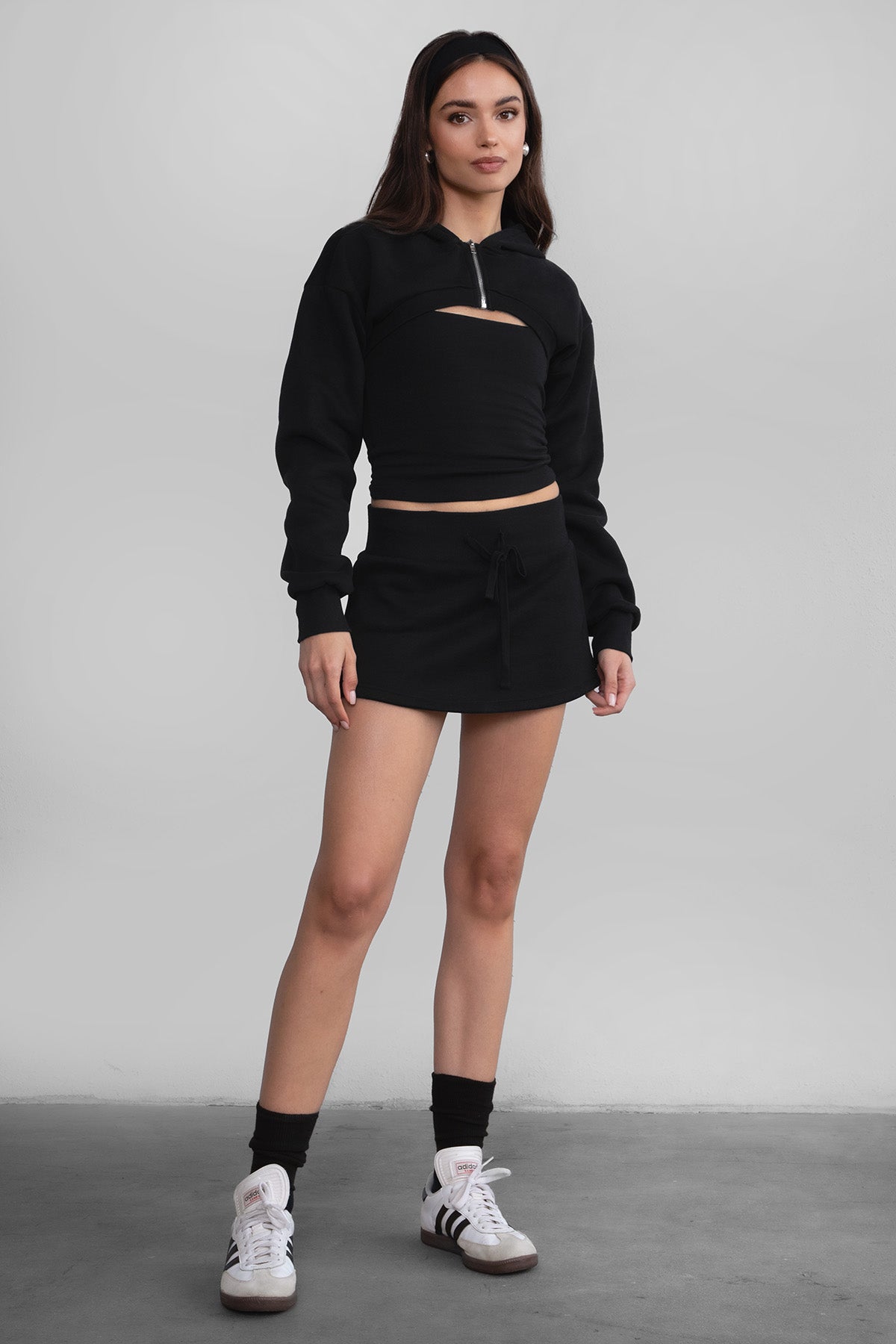 JEMMA Plush Fleece Mini Skirt [Partial Pre-order]