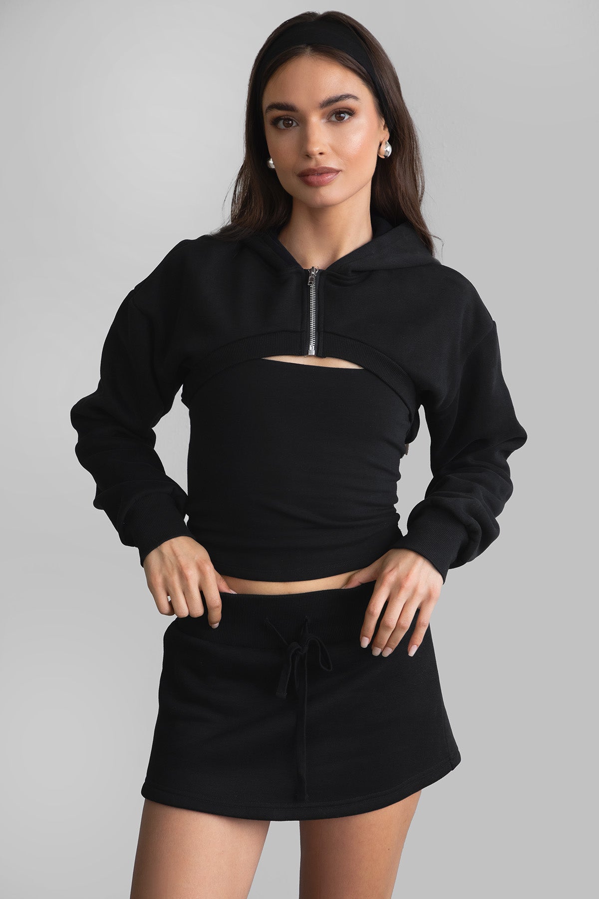 JEMMA Plush Fleece Mini Skirt [Partial Pre-order]
