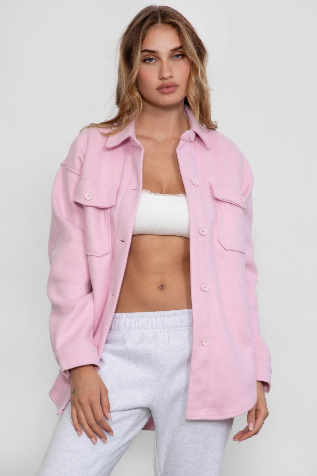 Birken Faux Wool Shacket