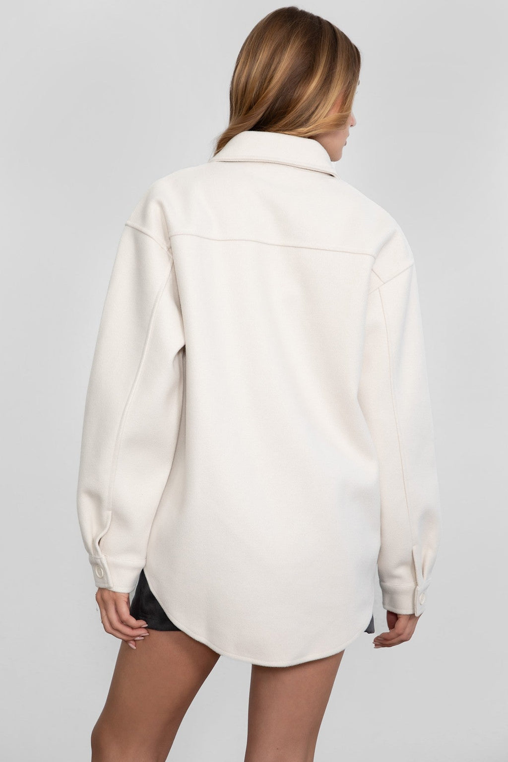 Birken Faux Wool Shacket