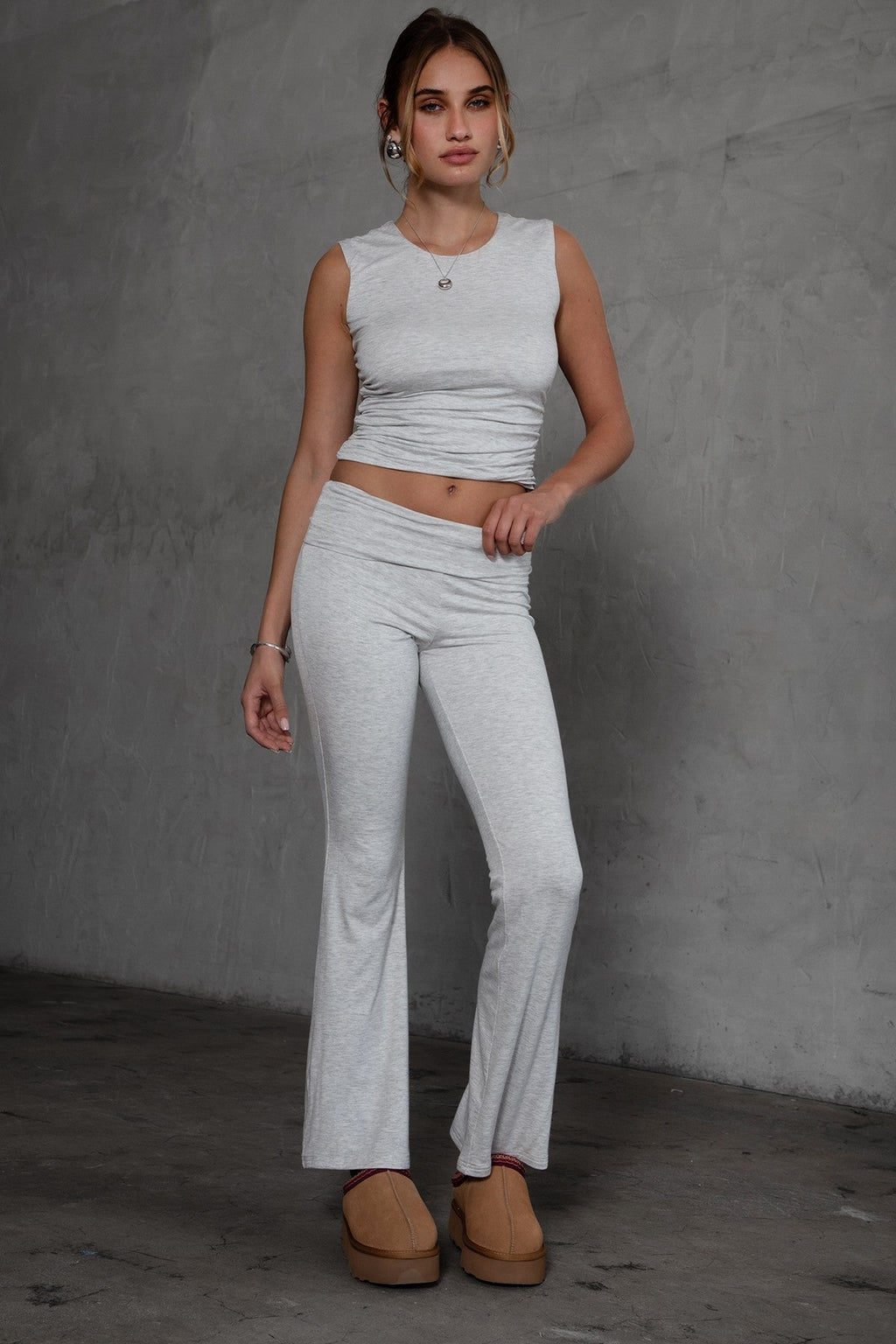 CORA Open Back Sleeveless Top