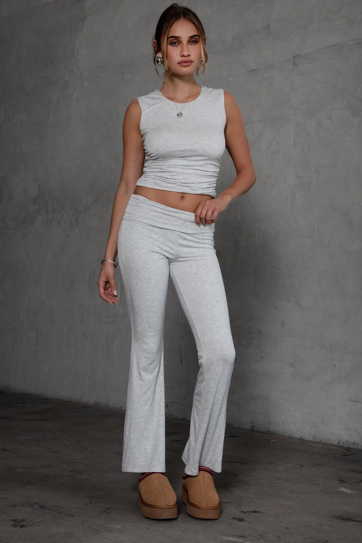 CORA Open Back Sleeveless Top
