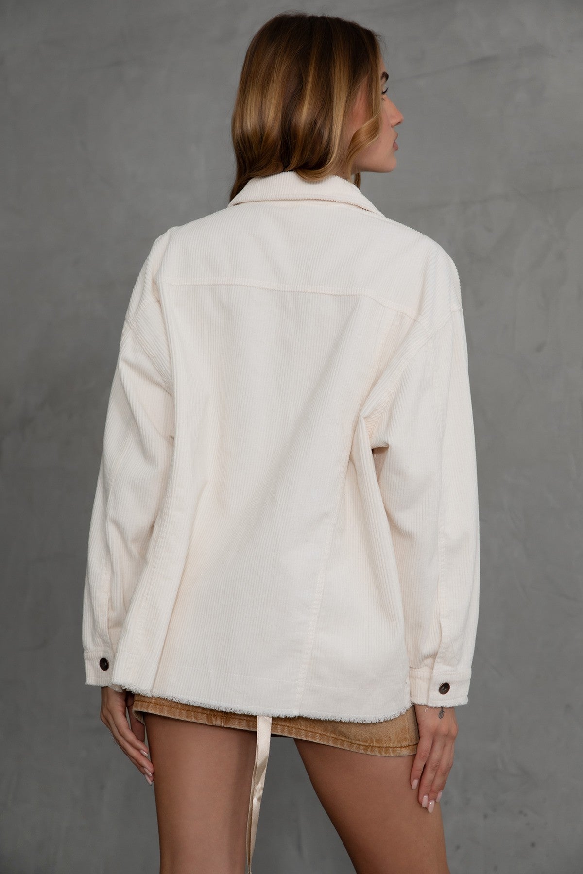 Lumber Corduroy Shacket Shirt